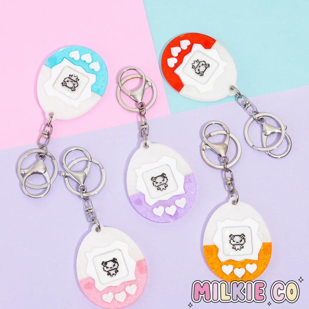 Tamagotchi Keychain
