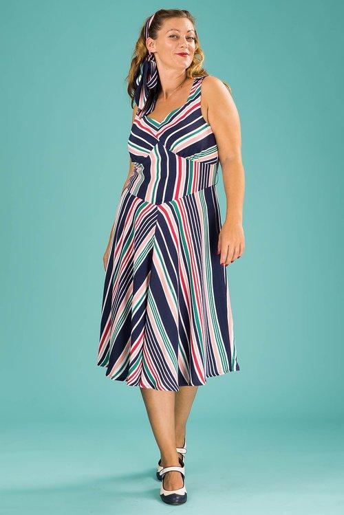 The Sea Breeze Stripe Sun Dress