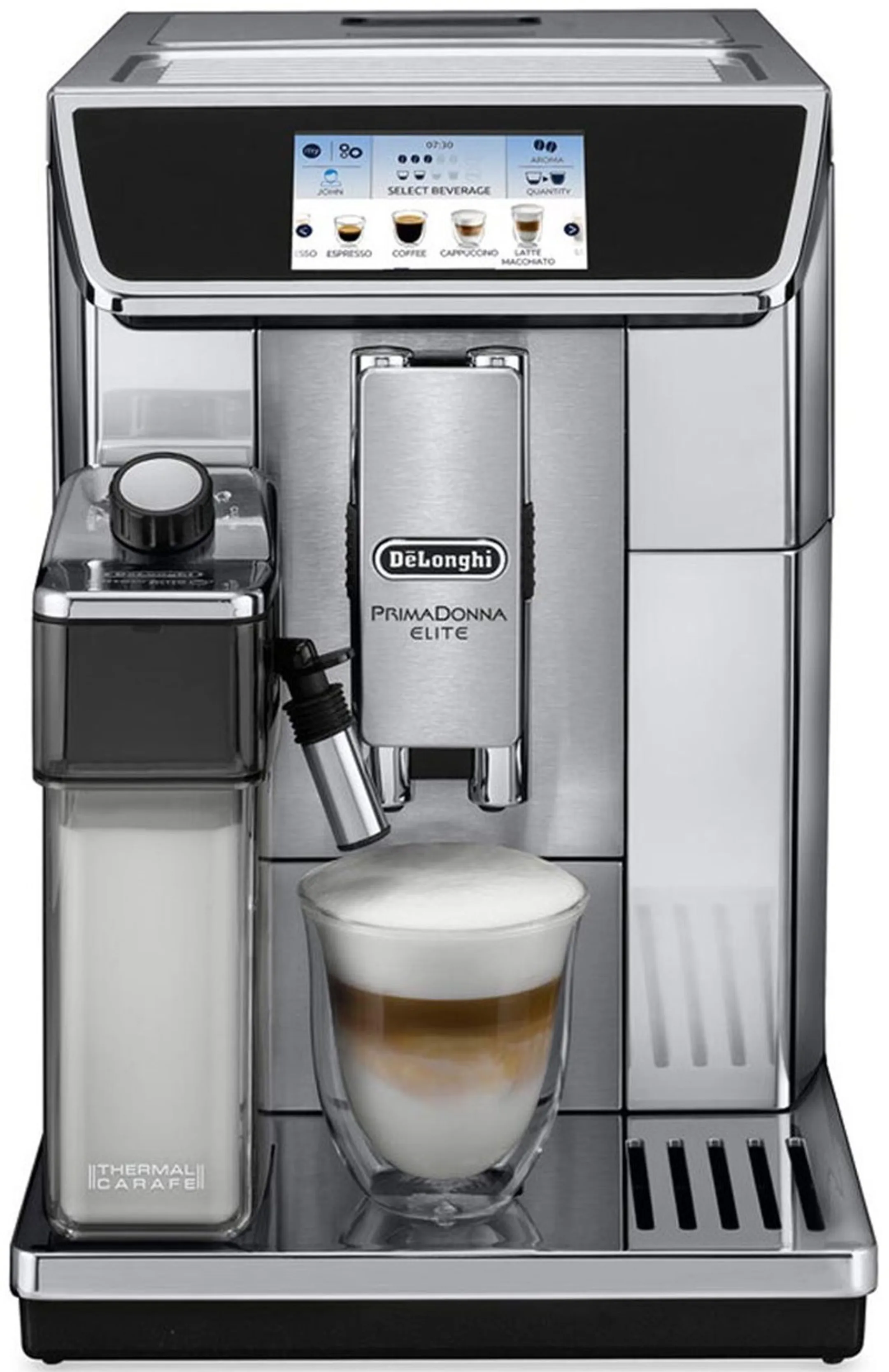 De'Longhi Volautomatische Espressomachine PrimaDonna Elite ECAM650.75.MS
