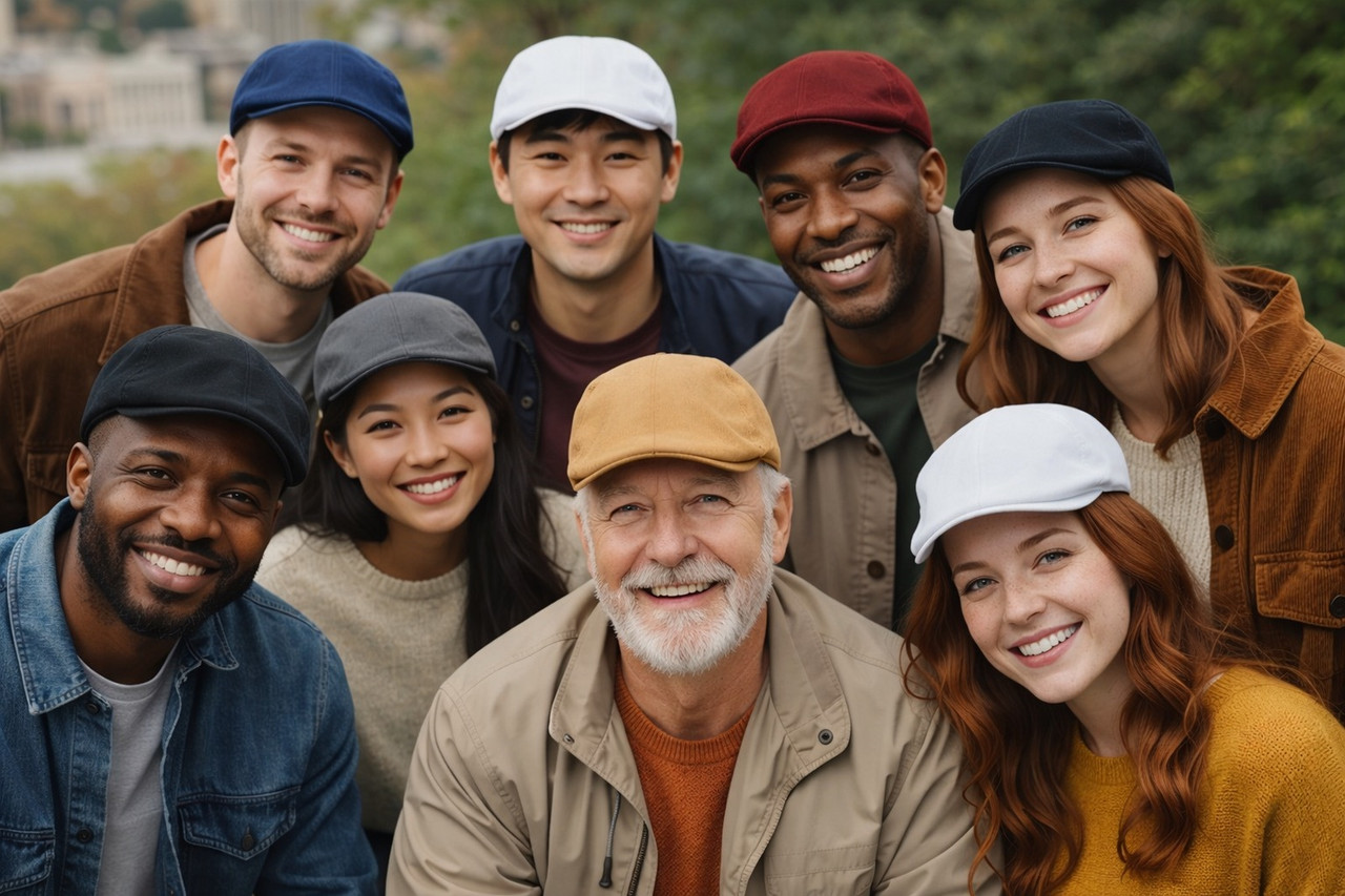 Ivy Cap Bulk Deluxe 10+ Colors Available Linen Cotton 22.5