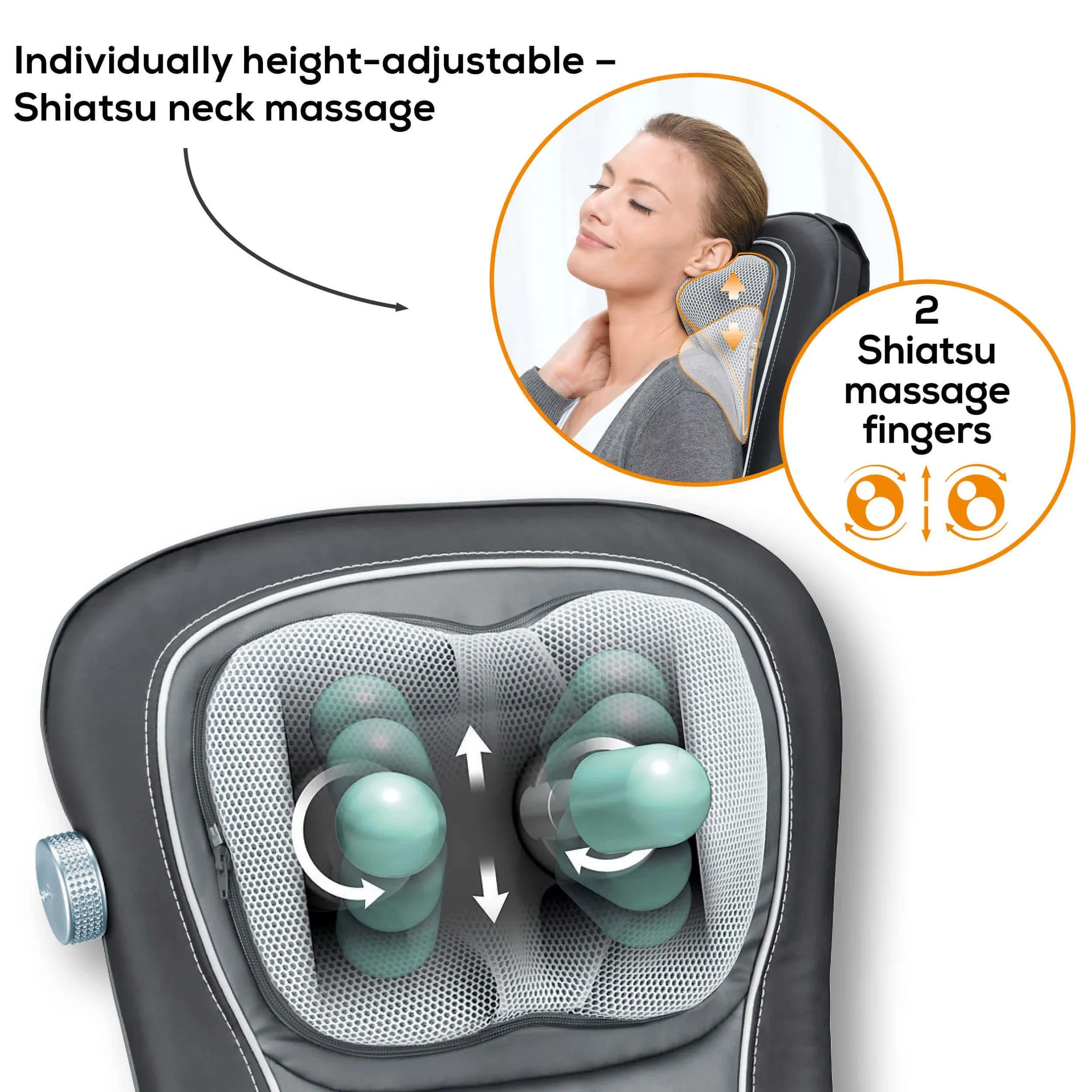 Beurer Massagestoel MG 260 HD-2-in-1