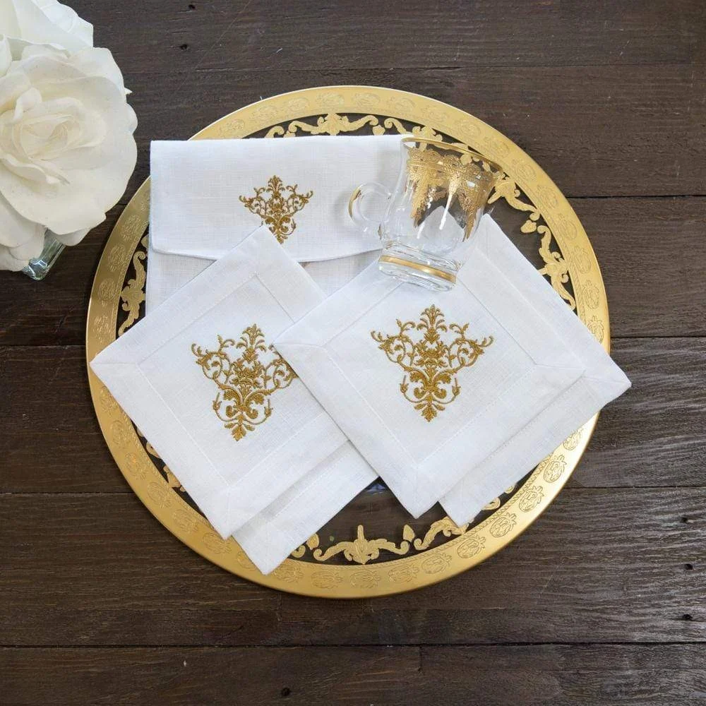 Victorian Cocktail Napkin Set