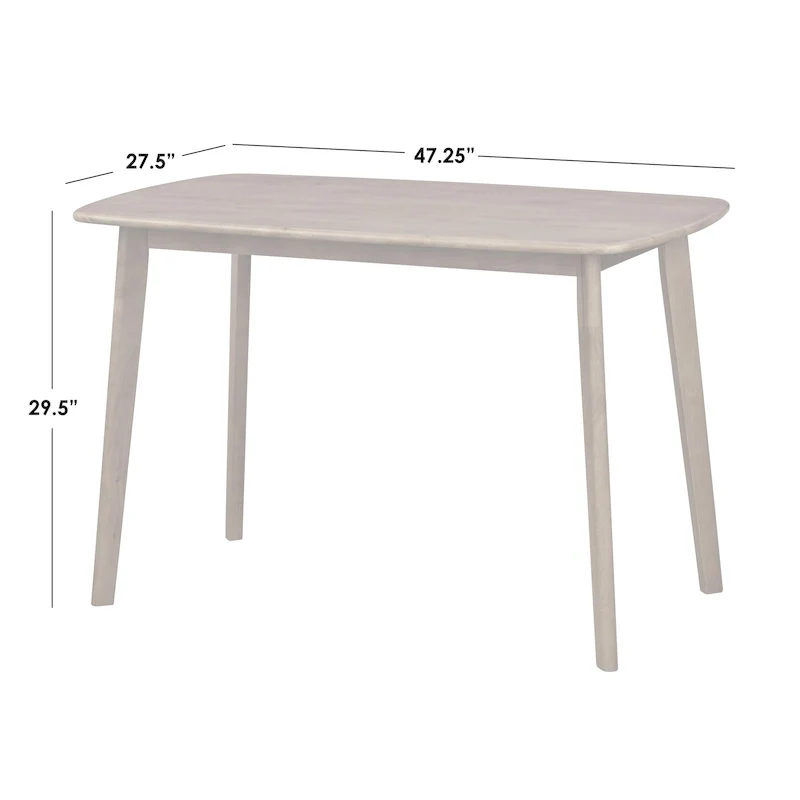 Simple Living 4-Piece Nettie Solid Wood Dining Set