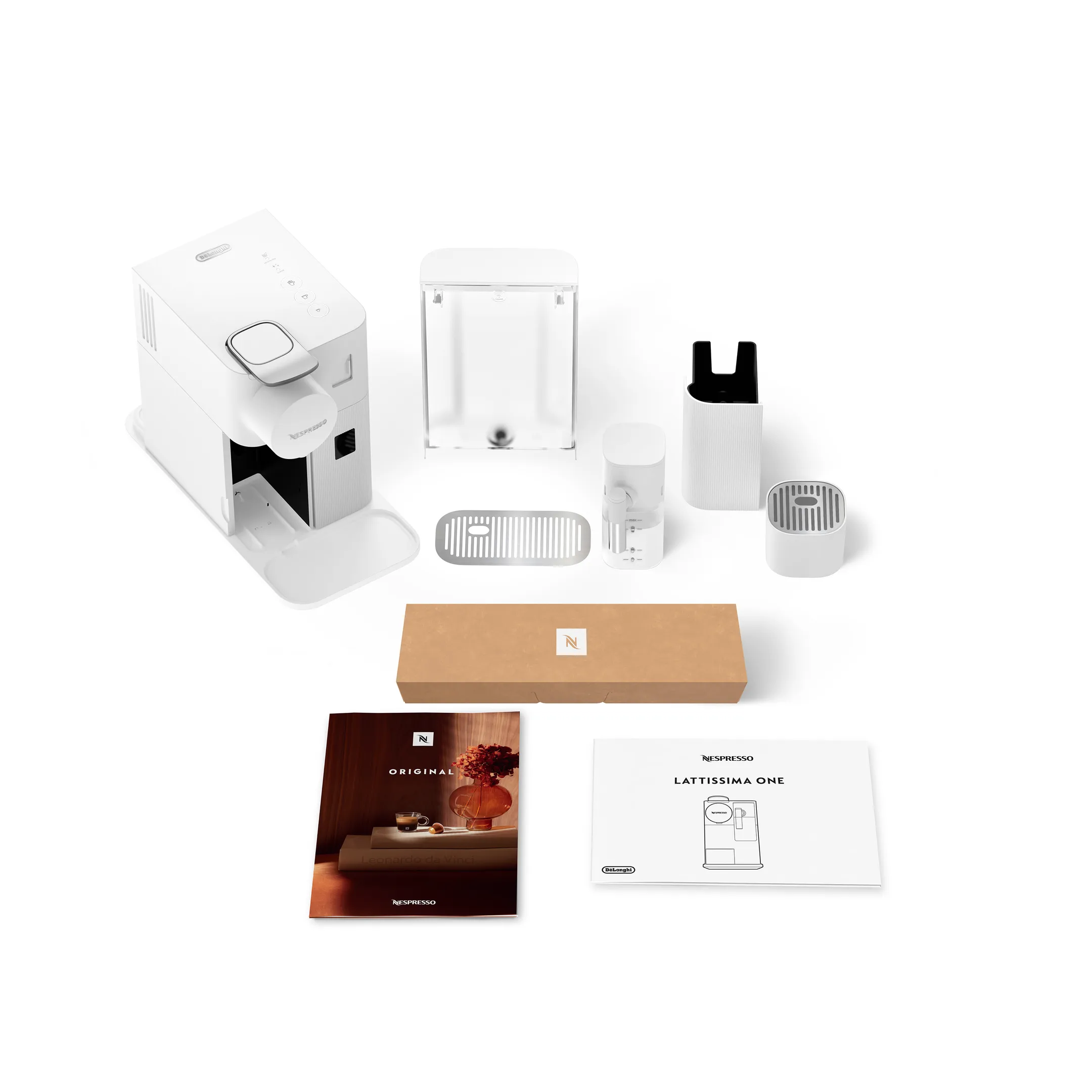 De'Longhi Nespresso Koffiemachine Lattissima One White