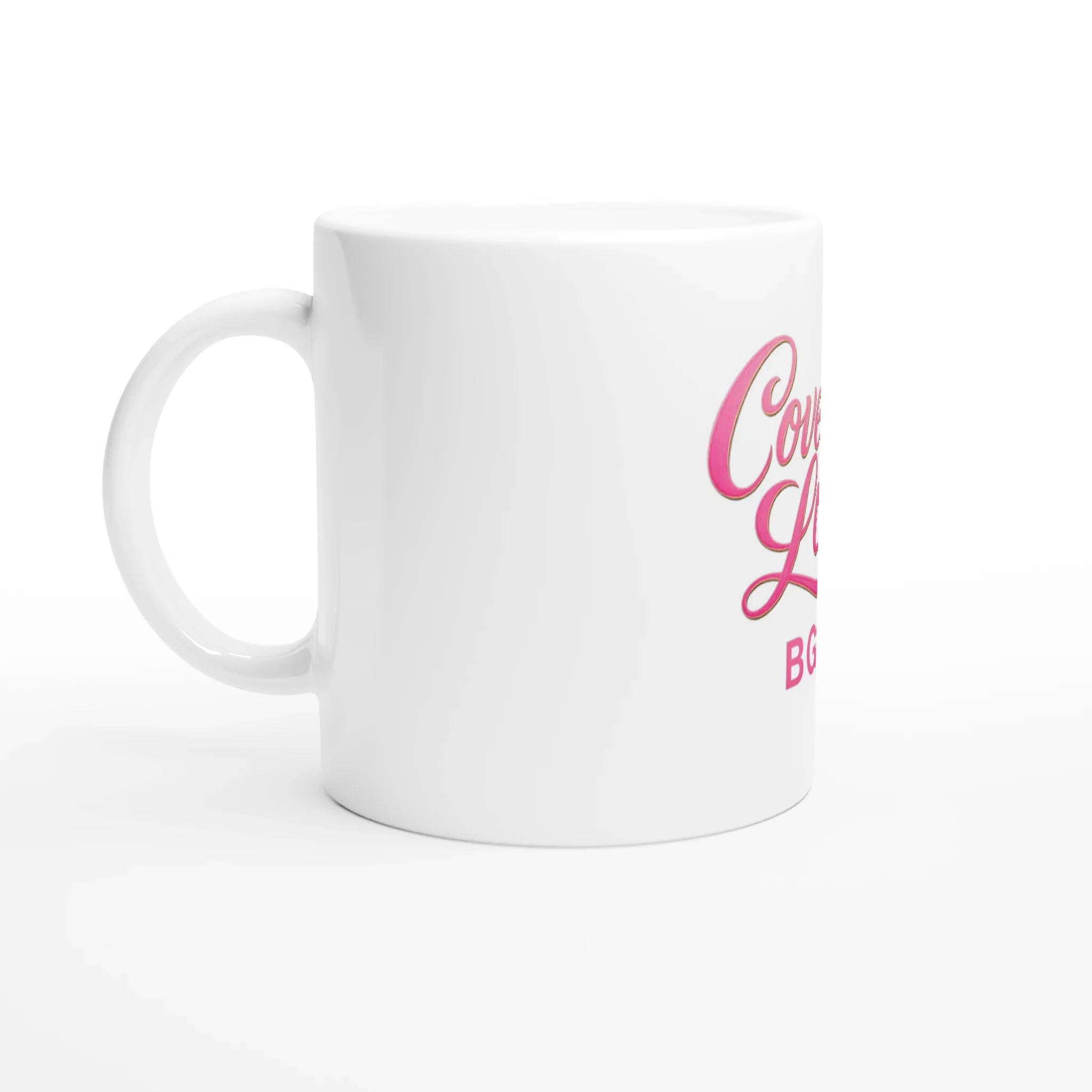 BGSM White 11oz Ceramic Mug