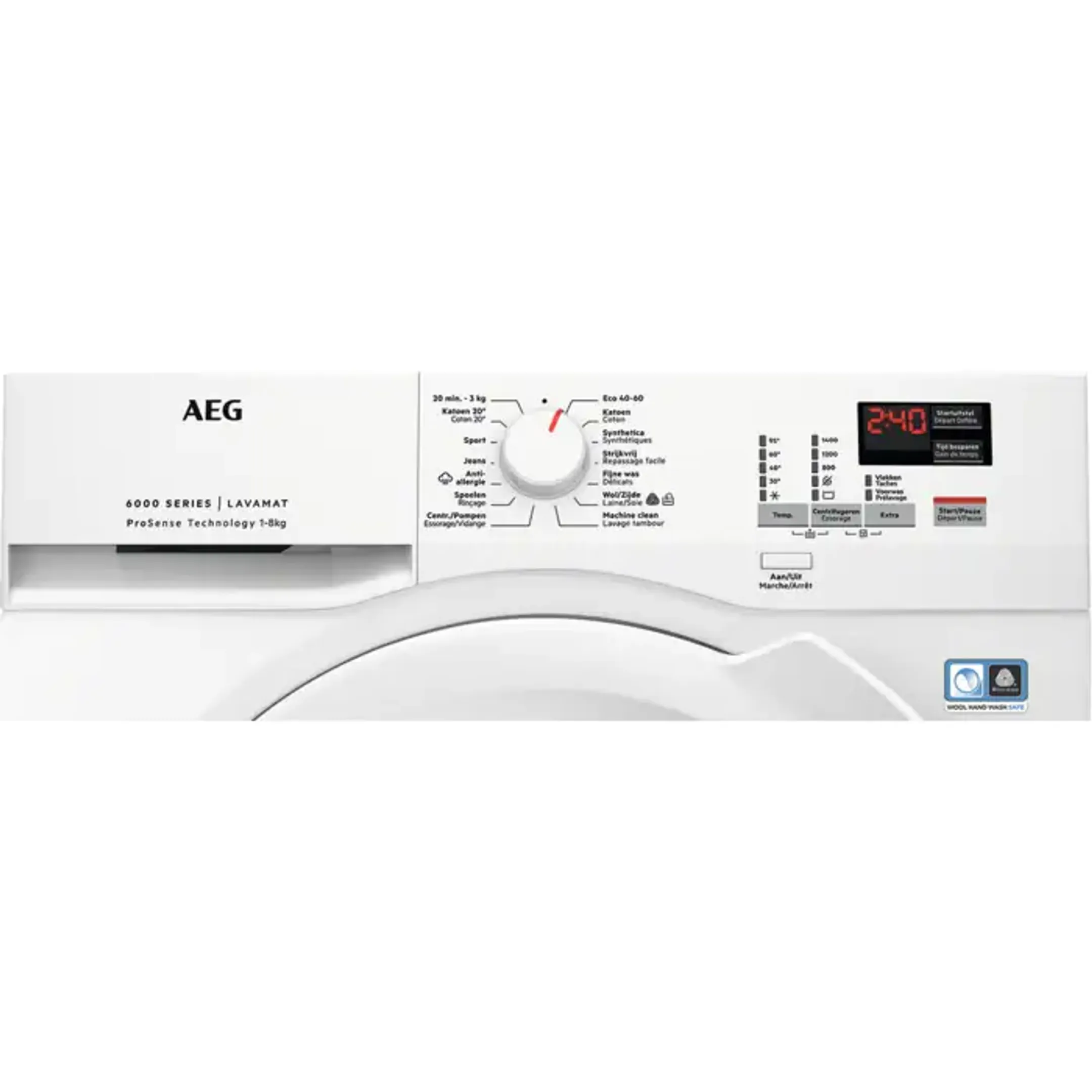 AEG Wasmachine LF61R840 ProSense