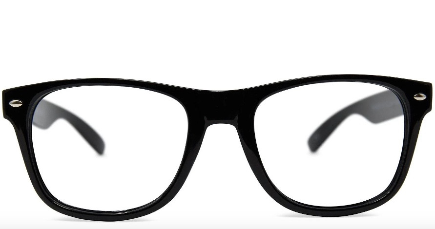 Nerd Glasses Wholesale | Black Clear Glasses Wholesale | 1081DZ