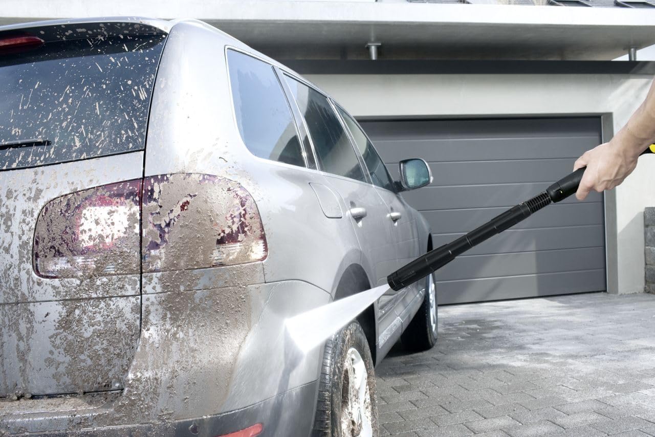 Krcher hogedrukreiniger K 7 Premium Power Home, druk: 180 bar, debiet: 600 l/h, oppervlaktecapaciteit: 60 m/h, vermogen: 3.000 W, slanghaspel, met pistool, vuilvreter, spuitlans