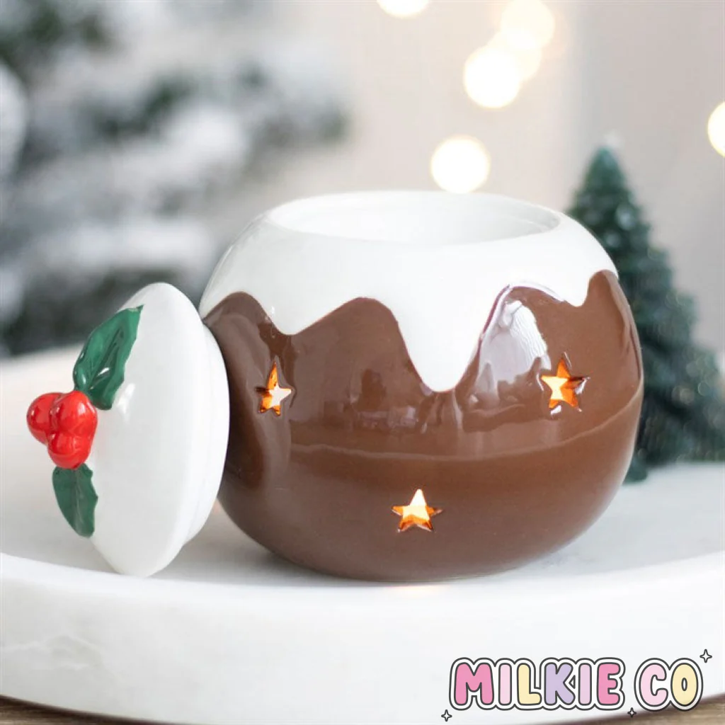 Christmas Pudding Wax Melt Burner