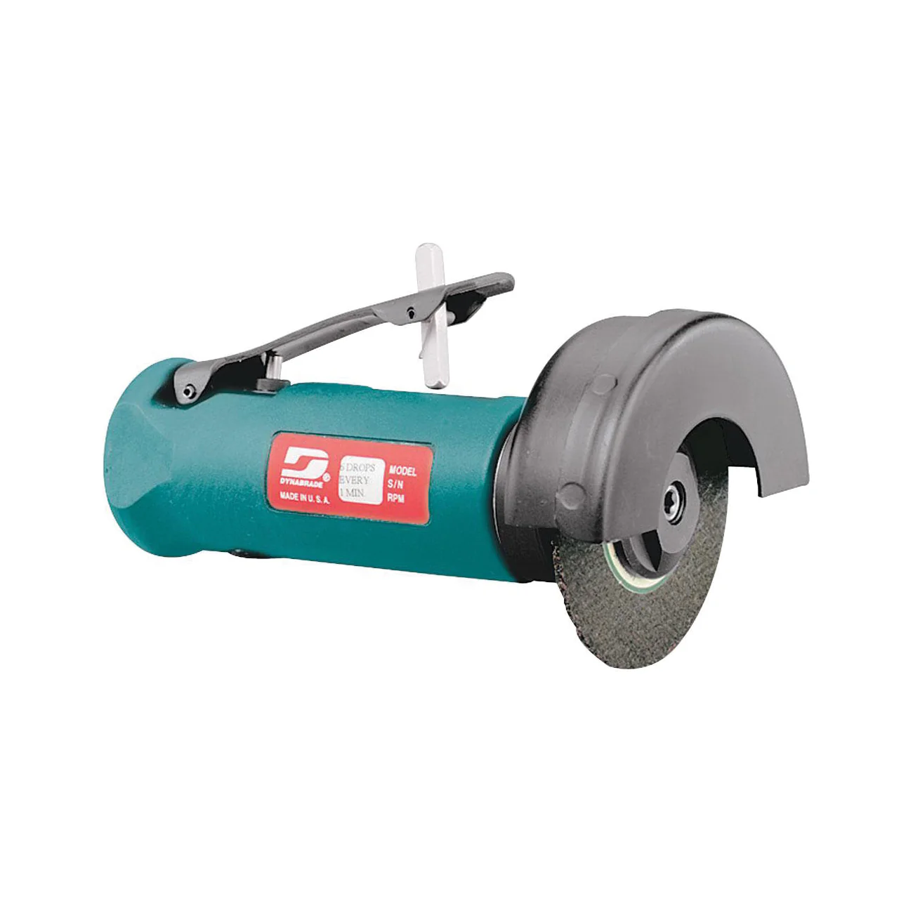 Dynabrade 52434  ~  3 Inch Diameter Straight-Line Cut-Off Wheel Tool .5 Hp 20000 Rpm Front Exhaust 3/8 Inch-24 Spindle Thread