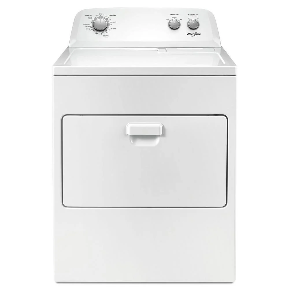 Whirlpool 7.0 cu. ft. Electric Dryer, AutoDryTM System, Wrinkle ShieldTM, White