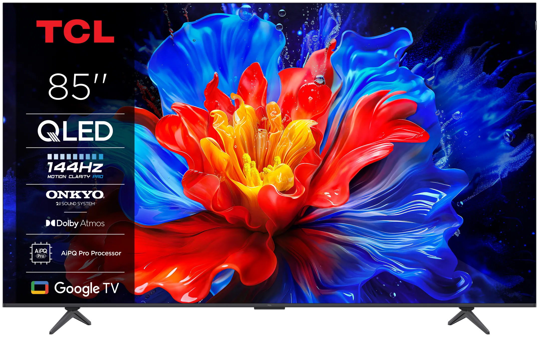 TCL QLED 4K TV 85P89K (2025) - 85 inch