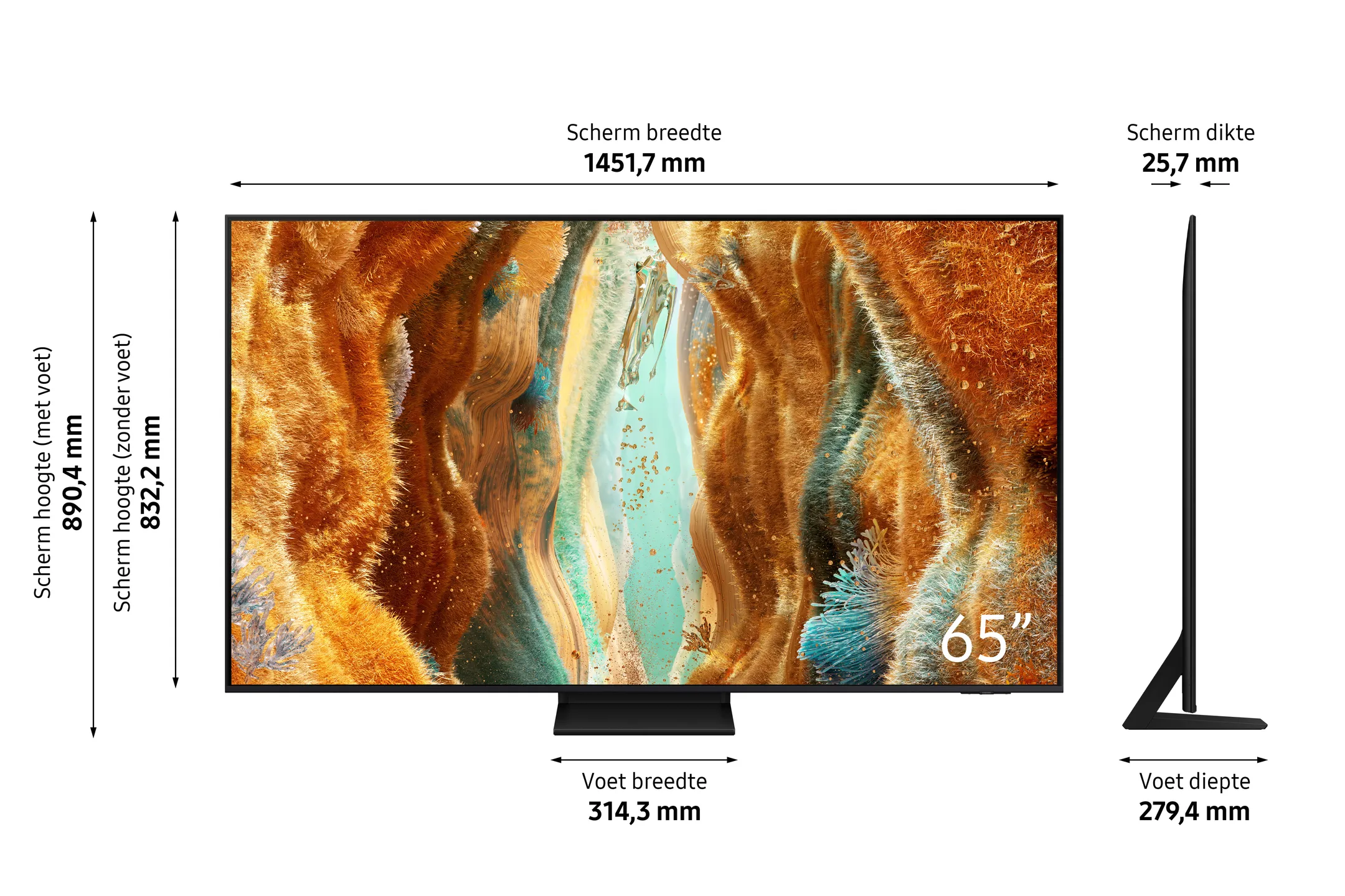 Samsung Neo QLED 4K QE65QN72F Mini LED (2025) - 65 inch