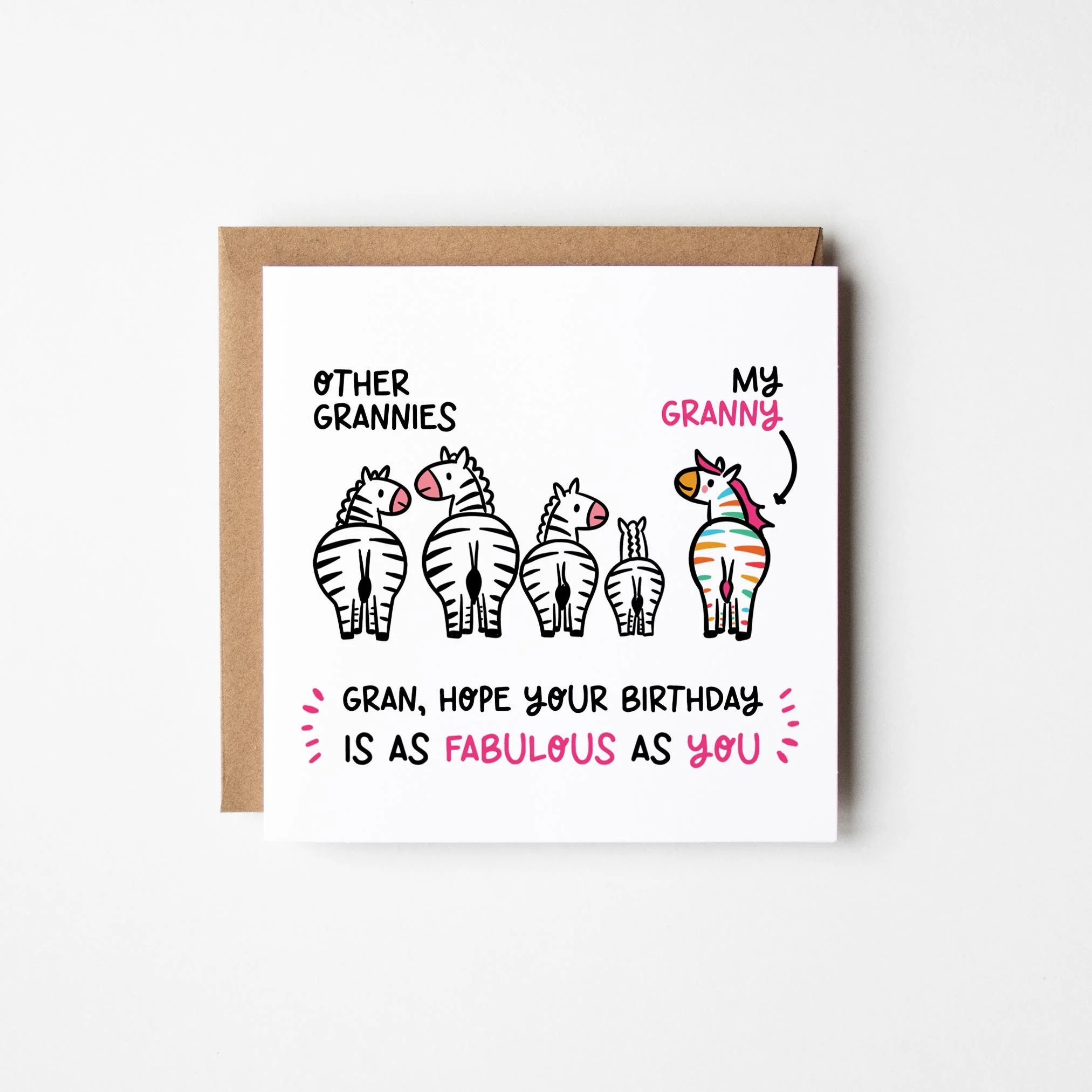 Funny Grandmother Birthday Card a?�� Personalised Birthday Card For Grandma a?�� Birthday Card for Nanny a?��  Birthday Card for Granny
