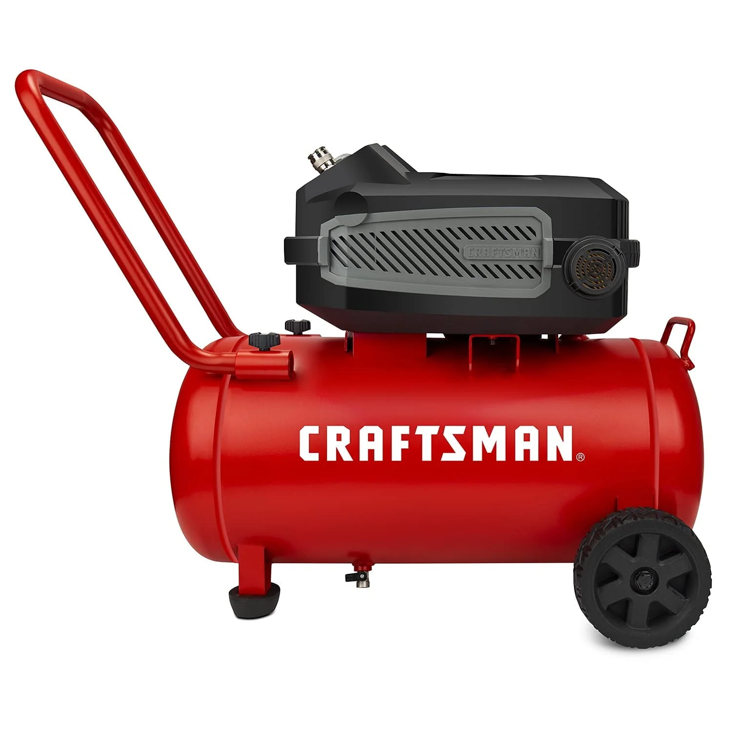 HARD Air Compressor, 10 Gallon 1.8 HP 175 PSI, 4.0CFM@90PSI, Oil Free and Maintenance Free, Portable with Large Wheels, CMXECXA0201041