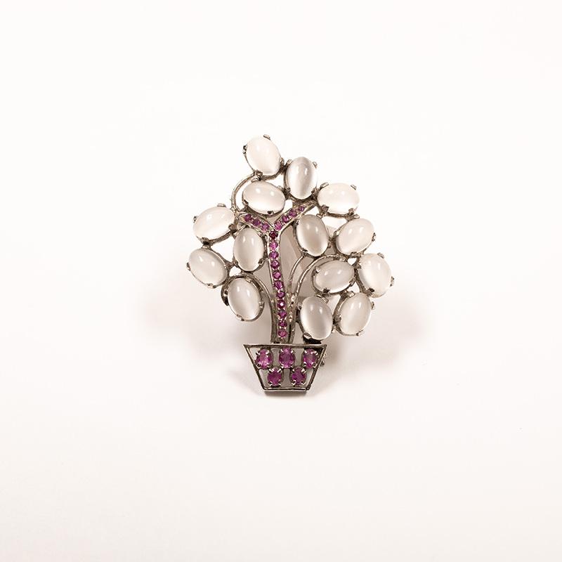 Bouquet de fleurs Dress Clip