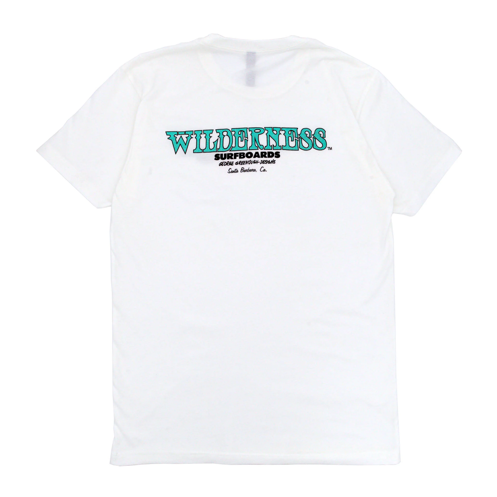 Wilderness by George Greenough Short Sleeve T-Shirt - Seafoam