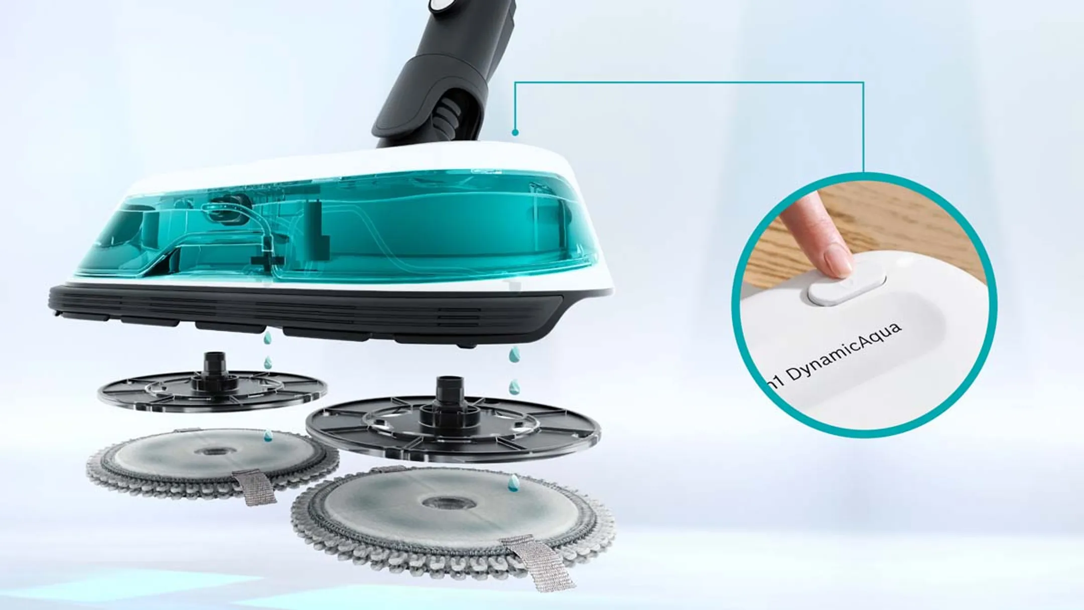 Bosch Steelstofzuiger Unlimited 7 ProHygienic Aqua BCS71HYG3