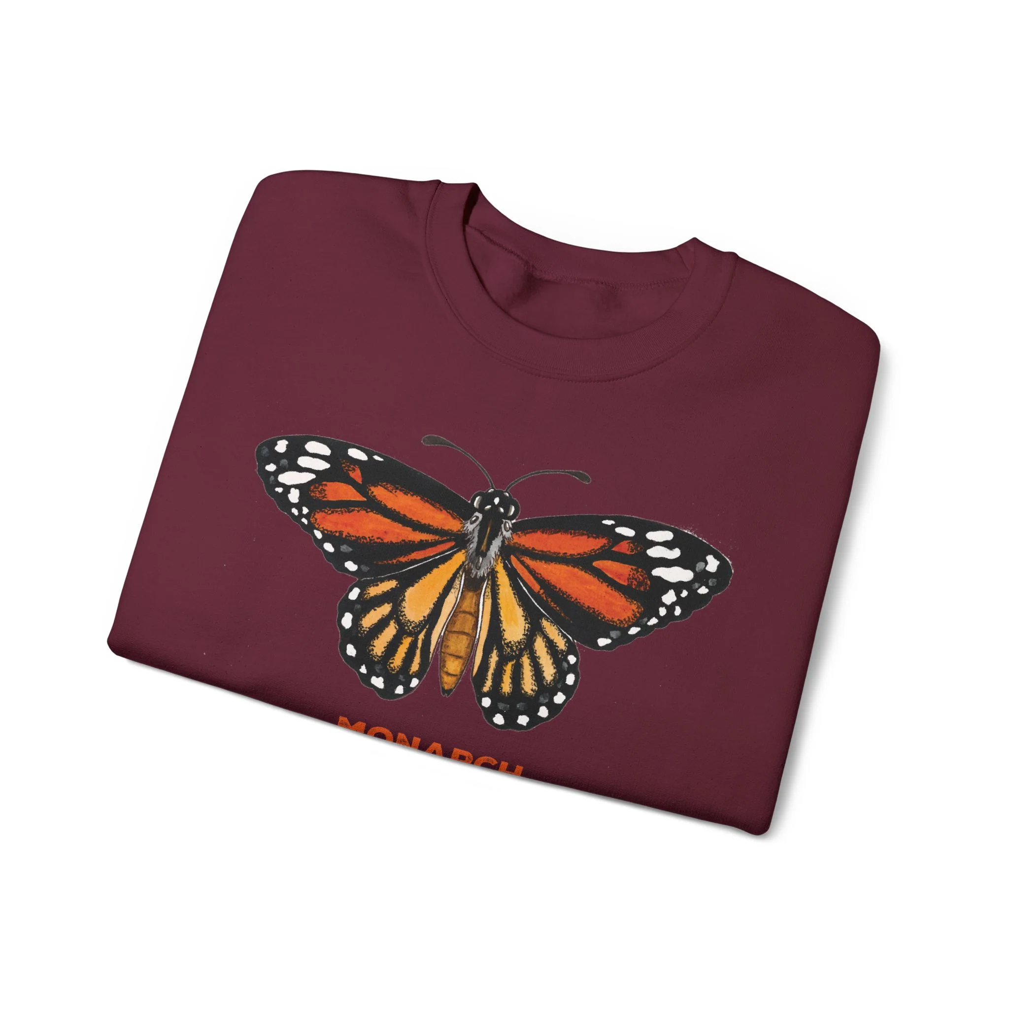 Monarch Butterfly Graphic Sweatshirt