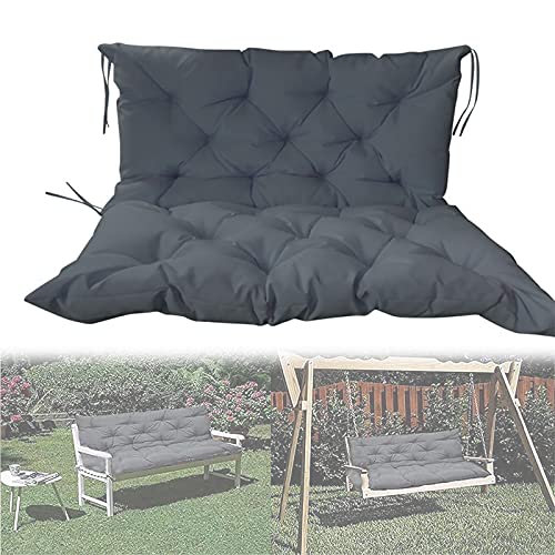 Sedia a dondolo da giardino con cuscini morbidi e spessi e comodi, panca da esterno con schienale, 2 o 3 posti, tappetino di ricambio per mobili da patio, uso interno/esterno : Amazon.it: Giardino e giardinaggio