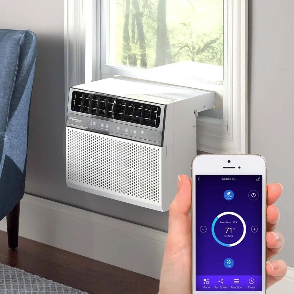 Soleus Air 8000 BTU hibrid (nyereg) ablakklíma WiFivel - 8000 BTU (fehér)