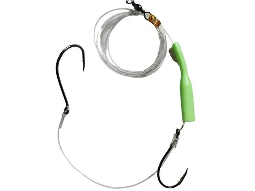 10 X Masterpro Reef & Snapper Running Lumo Fishing Rigs With Double Octopus Hook 5/0-6/0