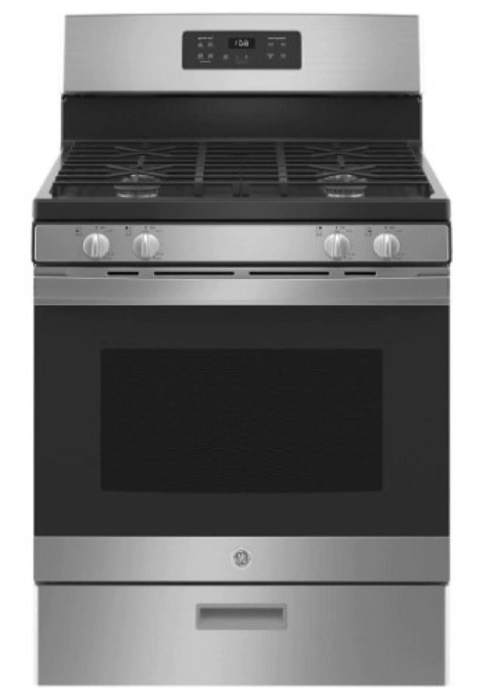 2025 Enjoy cooking and baking 30-in 4 Burners 4.8-cu ft Freestanding GAS Range (Stainless Steel)