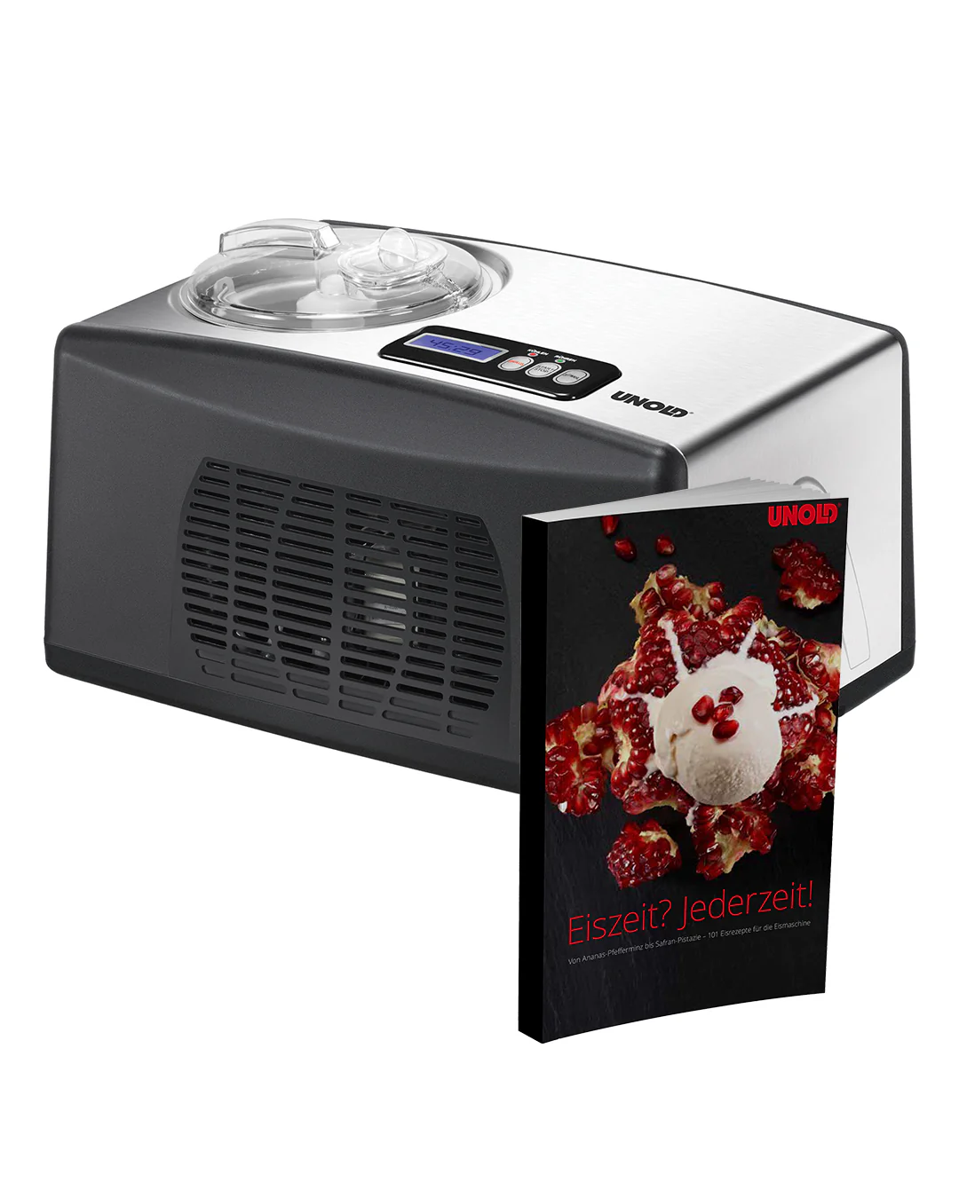 2025 Macchina per gelato Cortina con libro di ricette incluso, capacità 1,5 L