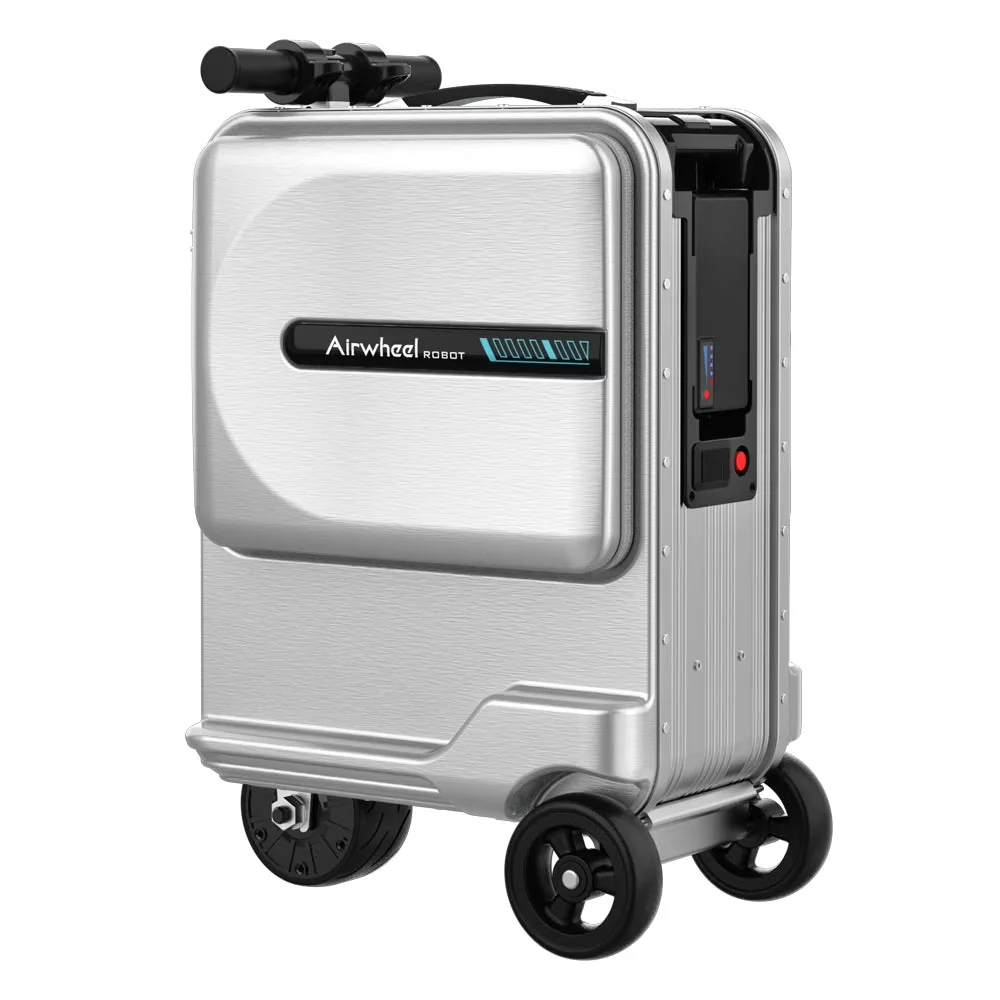 Airwheel 20 Inch SE3miniT Smart Robot Electrical Riding Luggage Ride on Scooters Carry On Luggage for Travel