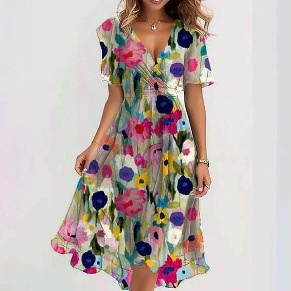 Women��s Elegant Maxi Dress Lightweight Summer Style