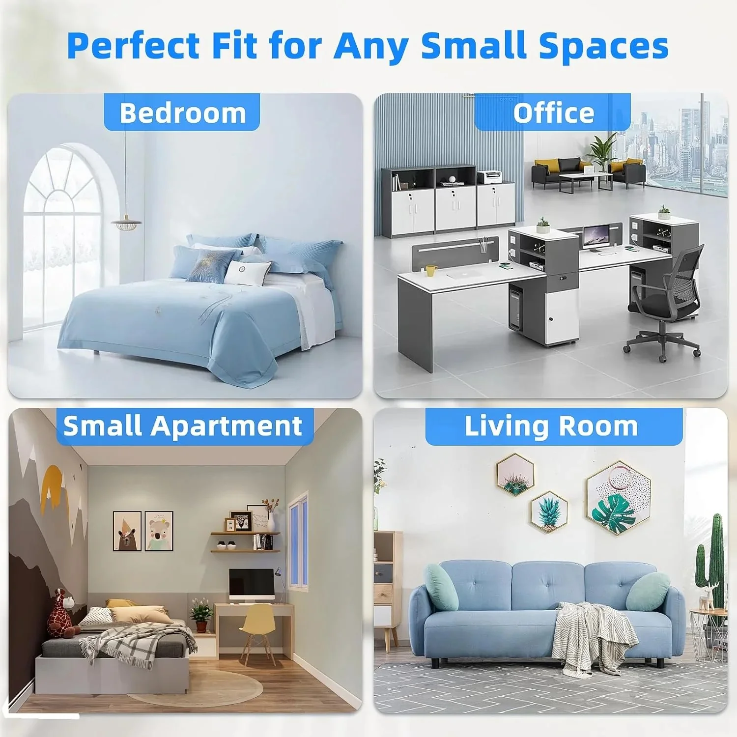 Antarctic Star 12,000 BTU U-shaped window air conditioner, cools rooms up to 550 square feet with 6 modes, 24-hour timer, ultra-quiet window air conditioner