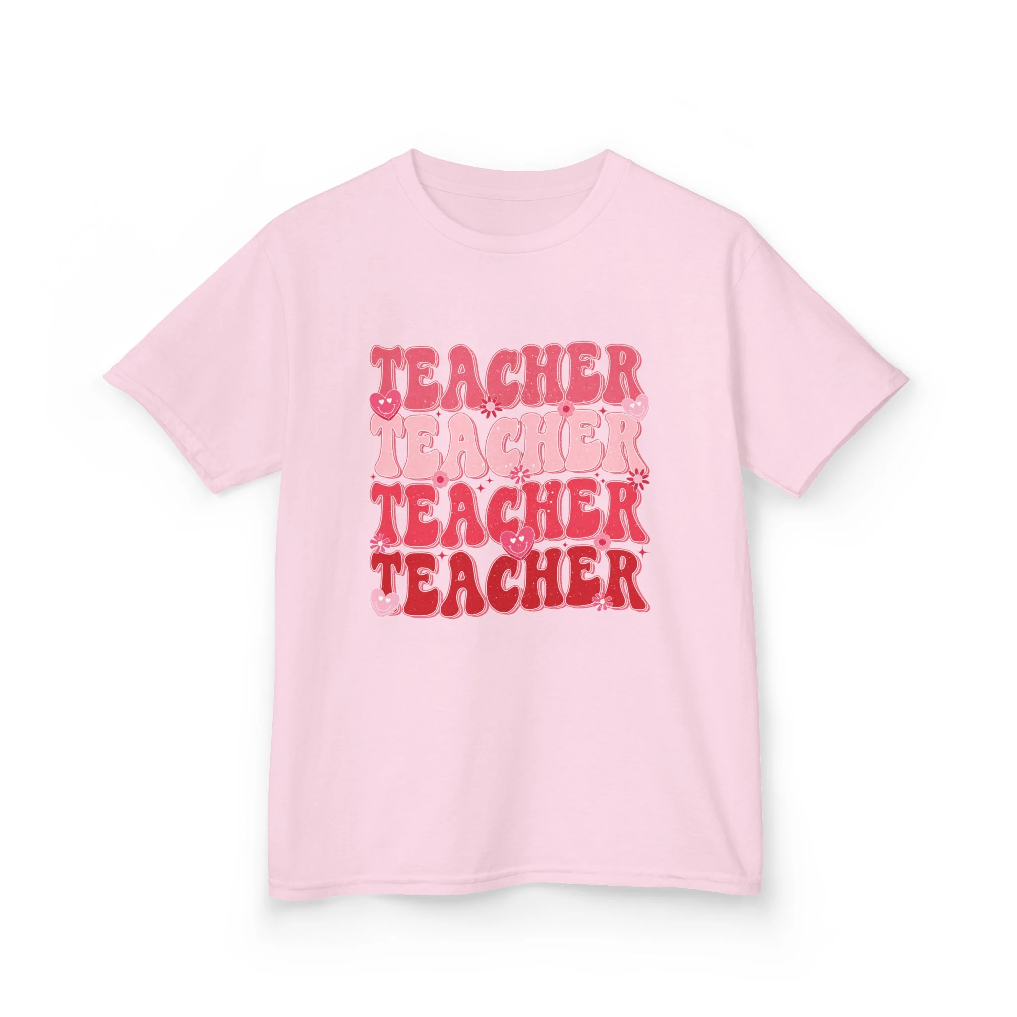 Retro Pink Teacher Tee | Kids Tee
