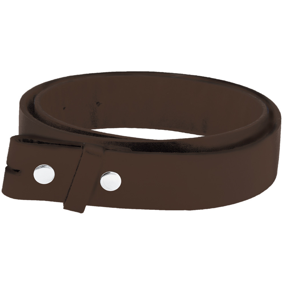 Leather Belt For Buckles Large Brown 2332A