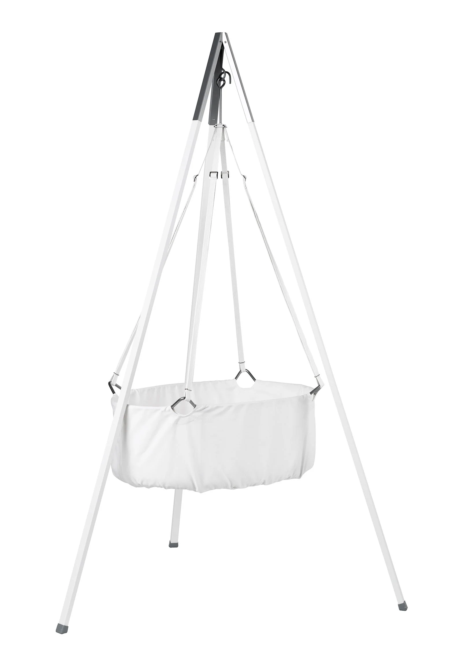 2025 Culla 'Classic' con Treppiede Bianco/Bianco
