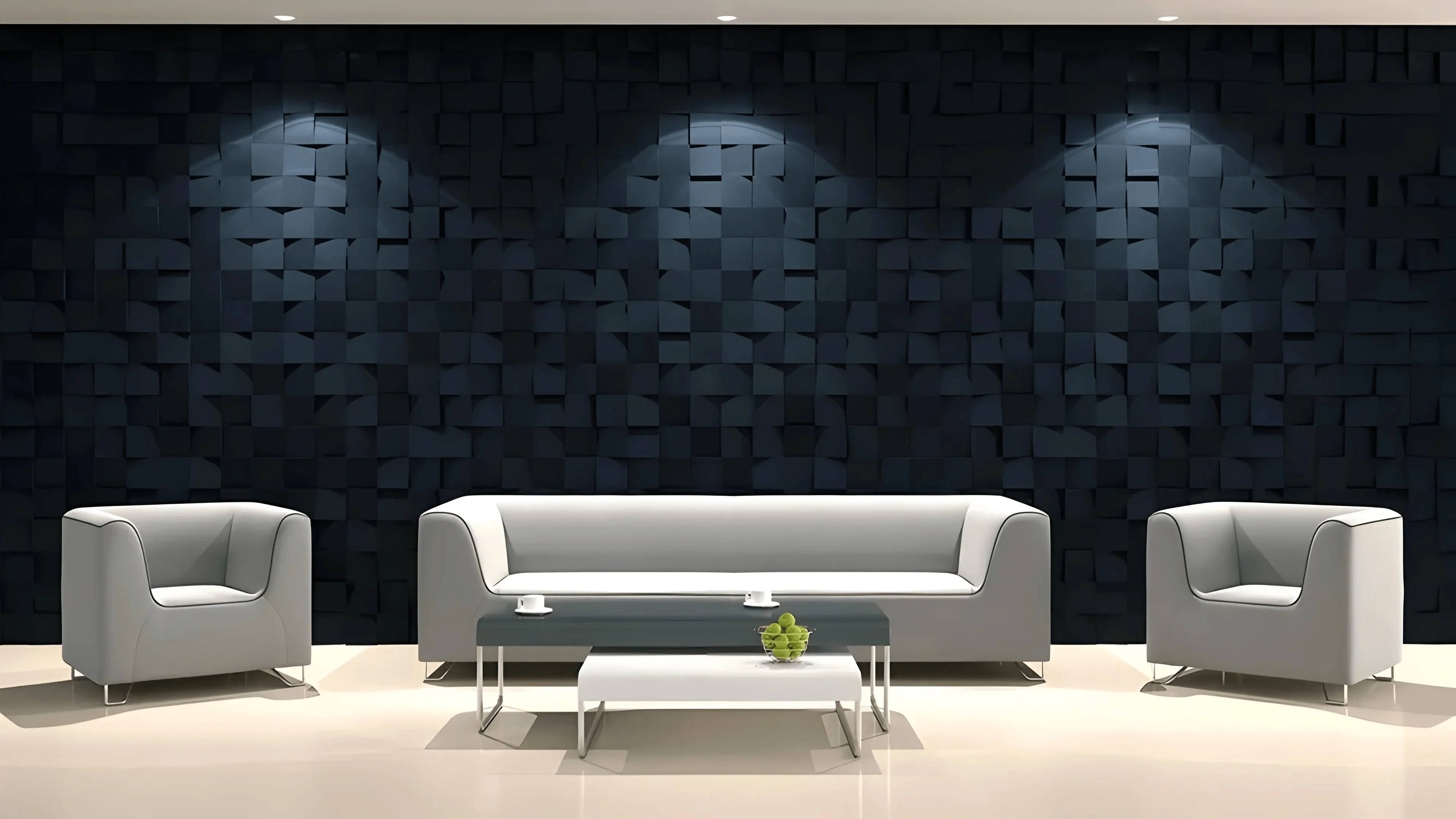 GYPSUM 3D WALL PANEL | PIXEL 0081