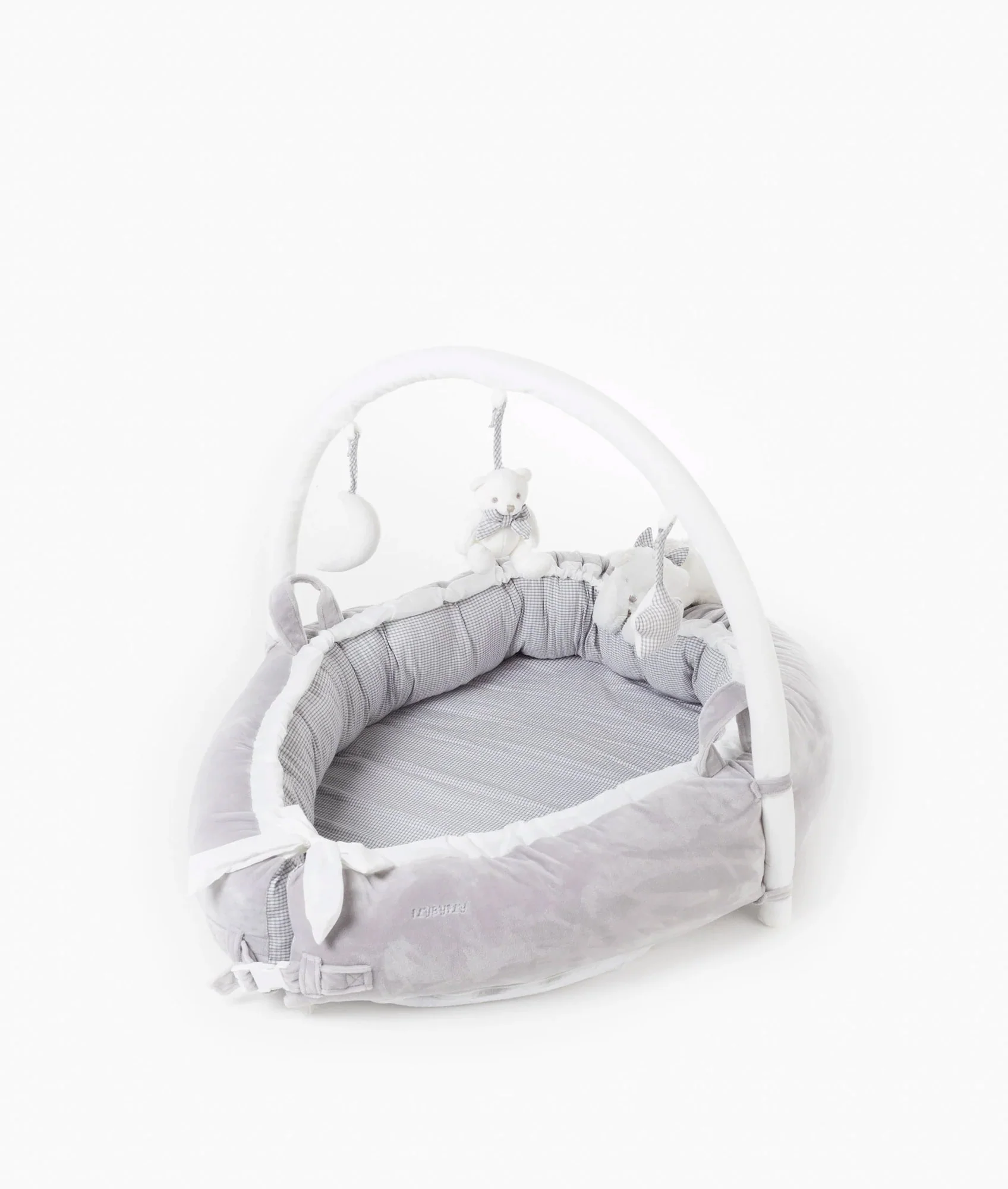 Multifunction Baby Nest | White & Grey