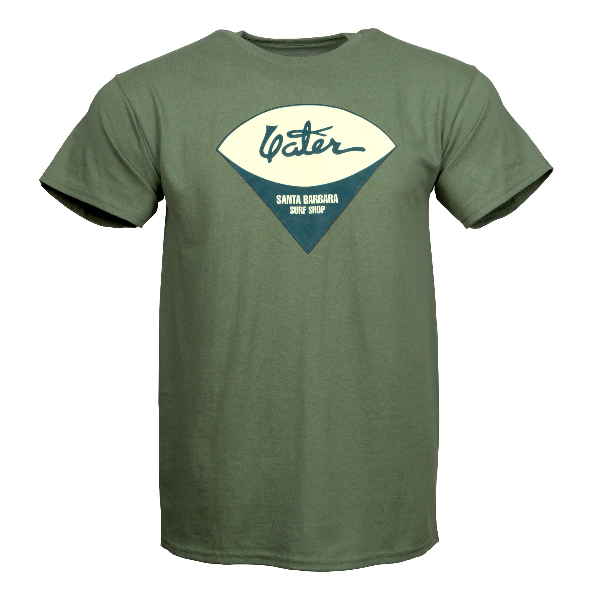 Yater Surfboards Bosch & Apocalypse Now Short Sleeve T Shirt - Military Green