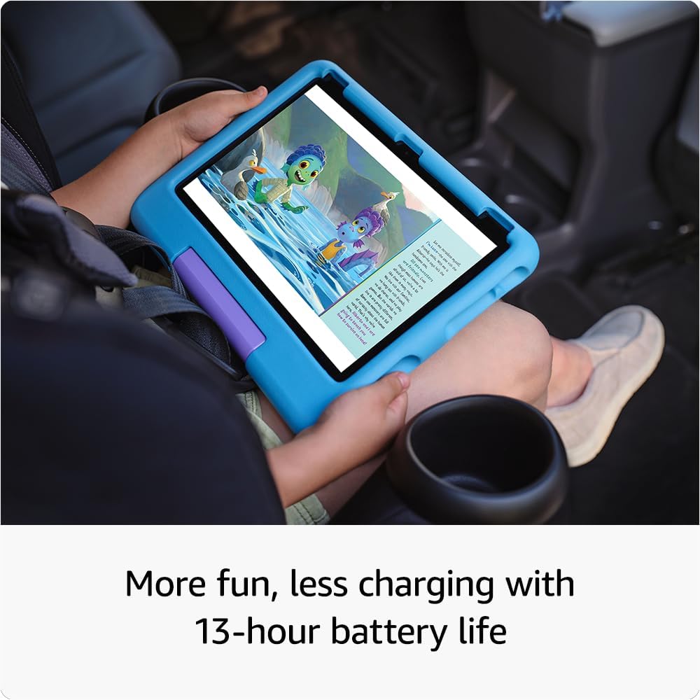 Amazon Fire HD 10 Kids tablet (newest model) ages 3-7 | Bright 10.1