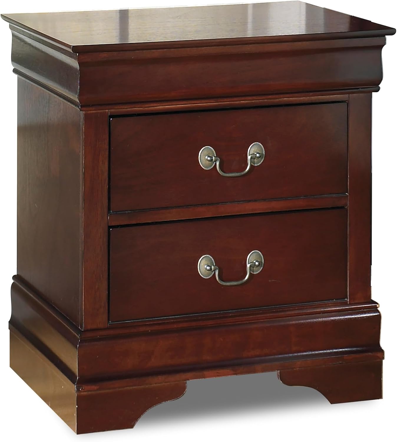 Signature Design by Ashley Alisdair Traditional 2 Drawer Nightstand, 23.75