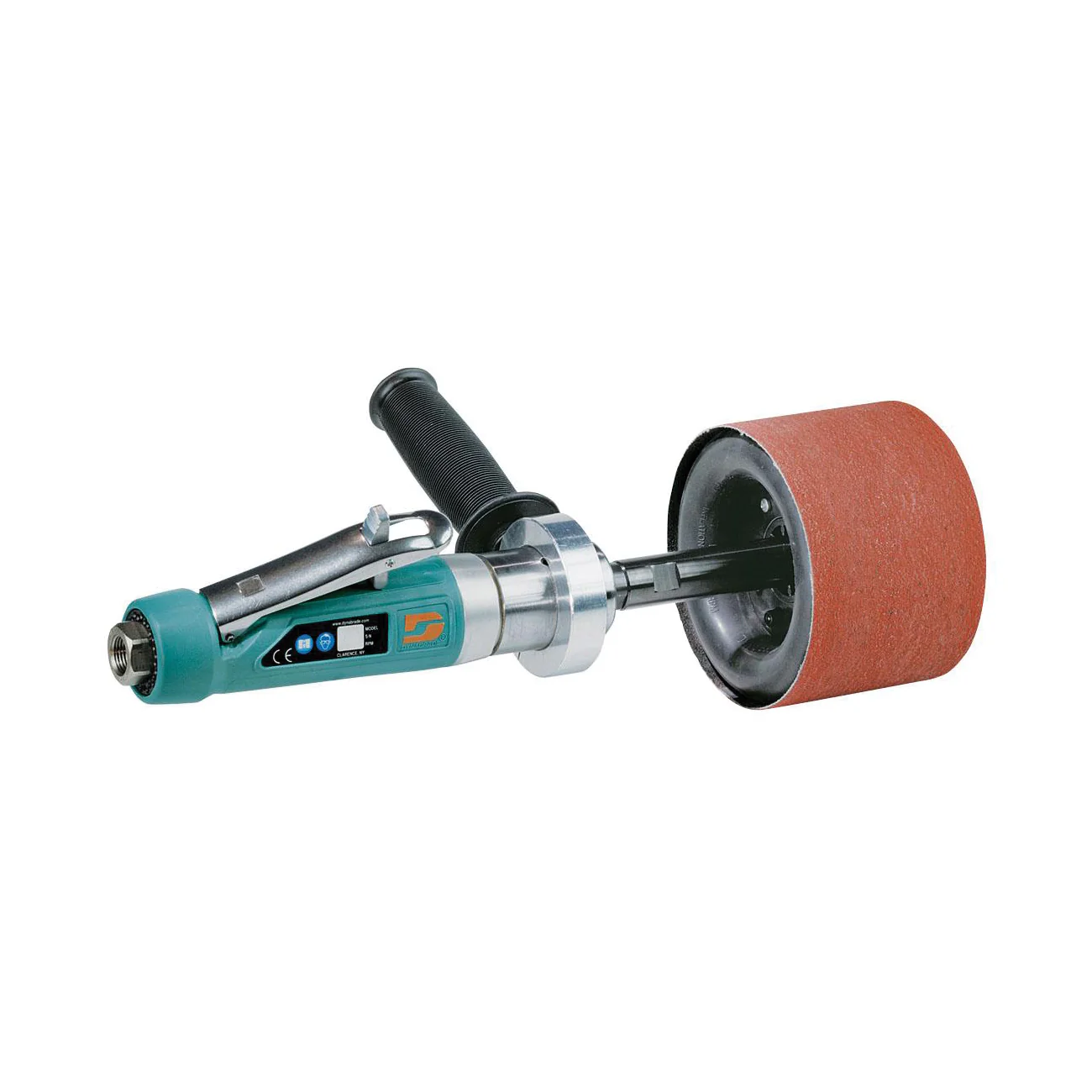 Dynabrade Dynastraight 13501  ~  Dynastraight Finishing Tool 1 Hp Straight-Line 1800 Rpm Rear Exhaust 5/8 Or 1 Inch Diameter Arbor
