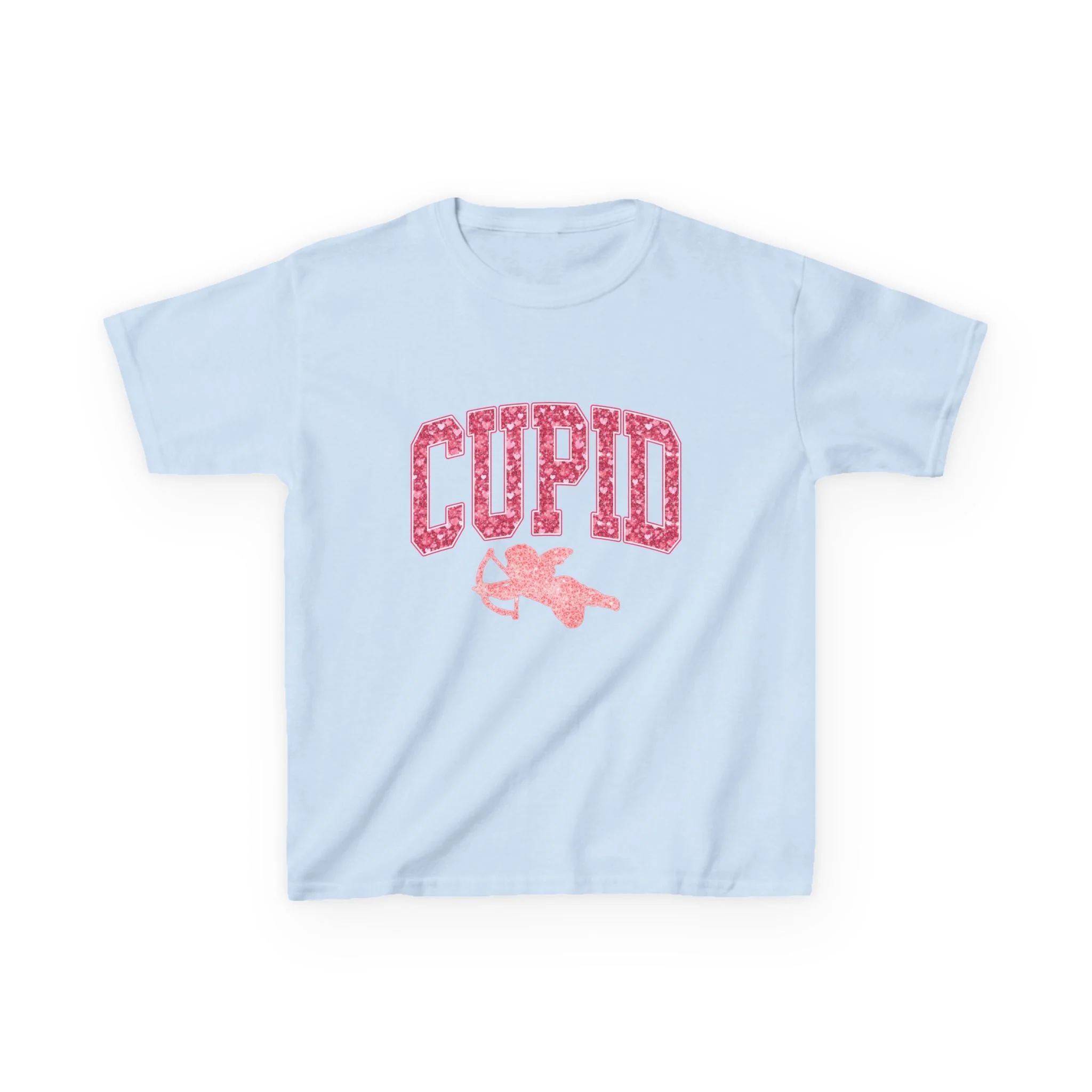 Cupid Kids Tee | Pink Cupid Graphic Valentine's Shirt