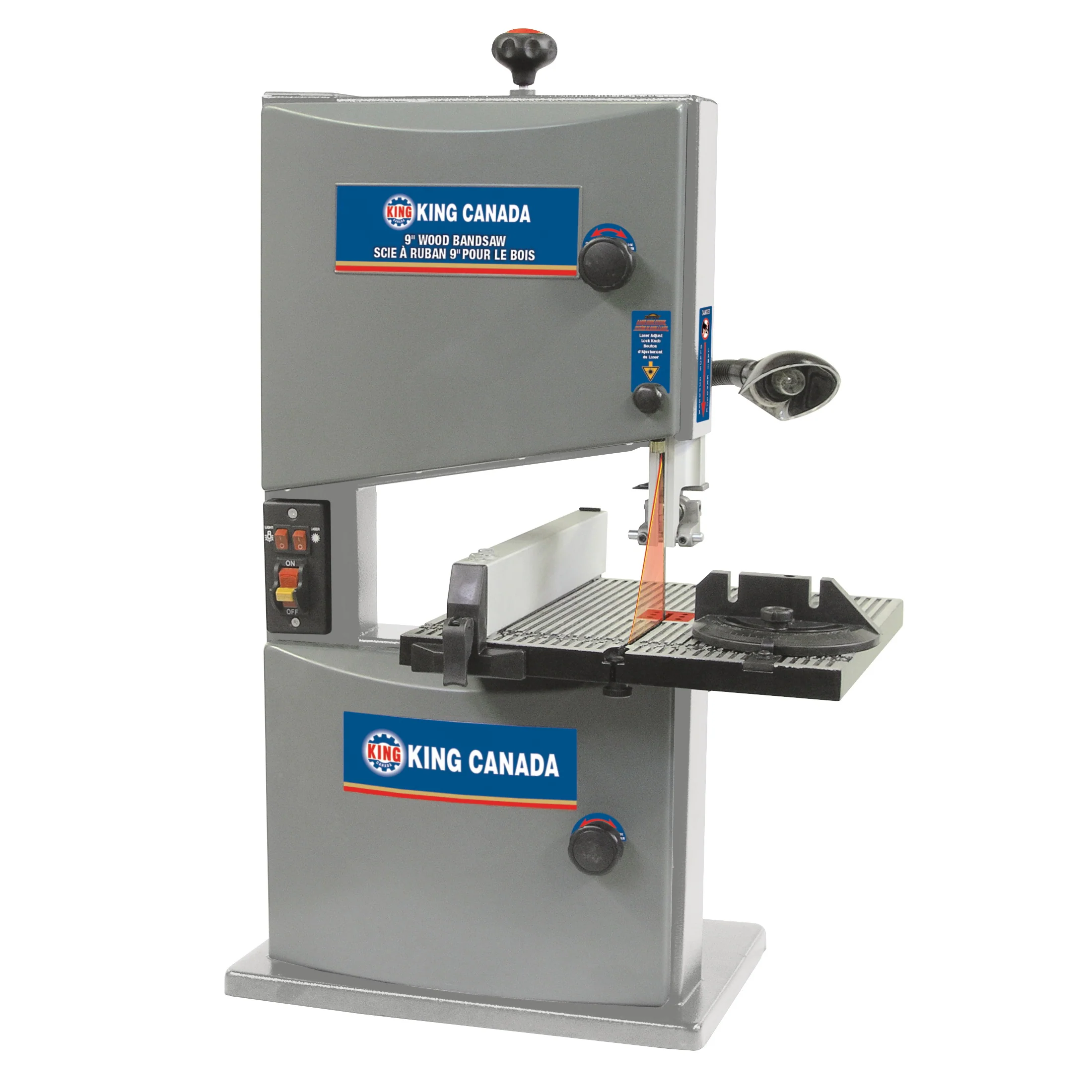 King Canada KC-902C  ~  Bandsaw 9 Inch With Laser