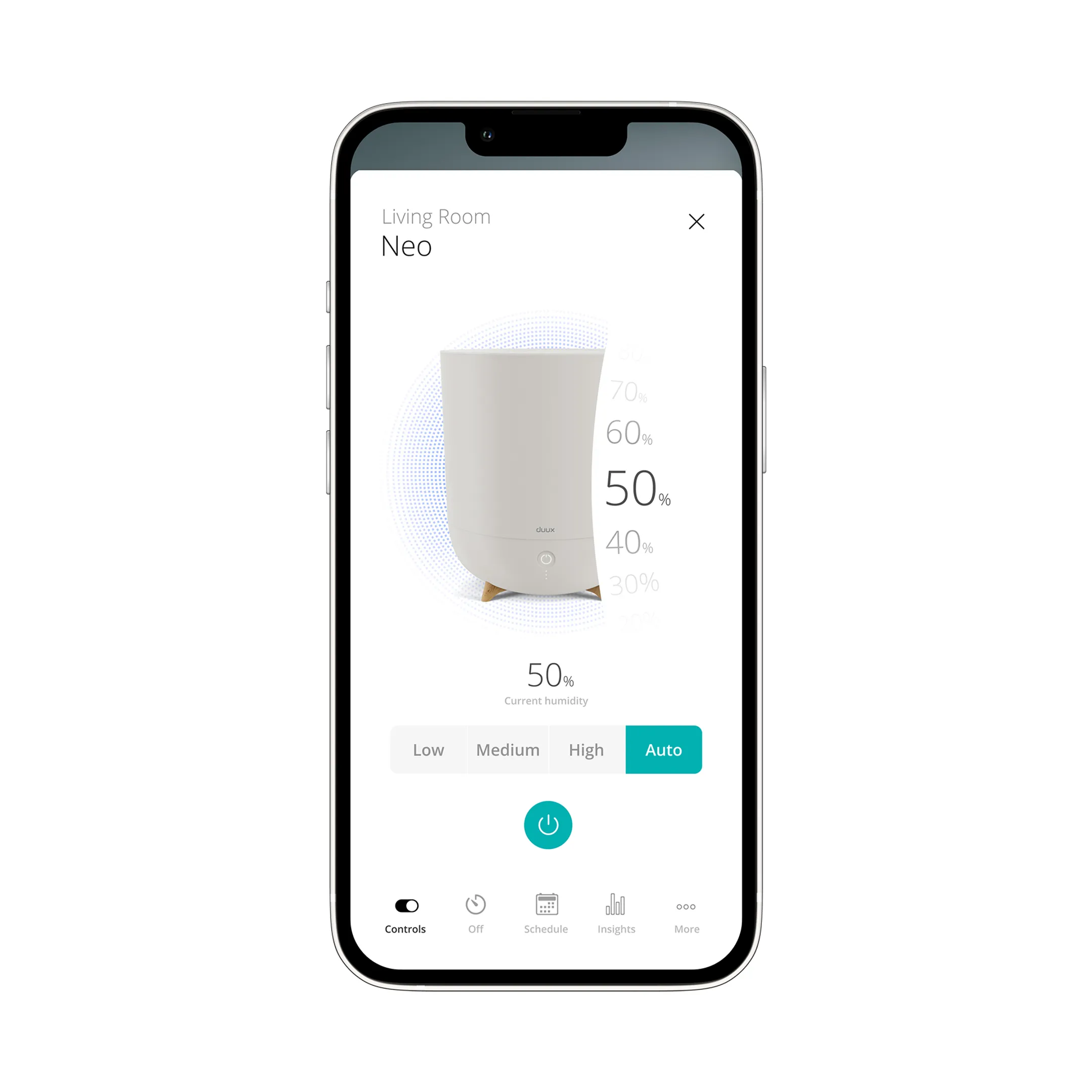 DUUX Luchtbevochtiger Neo Grey