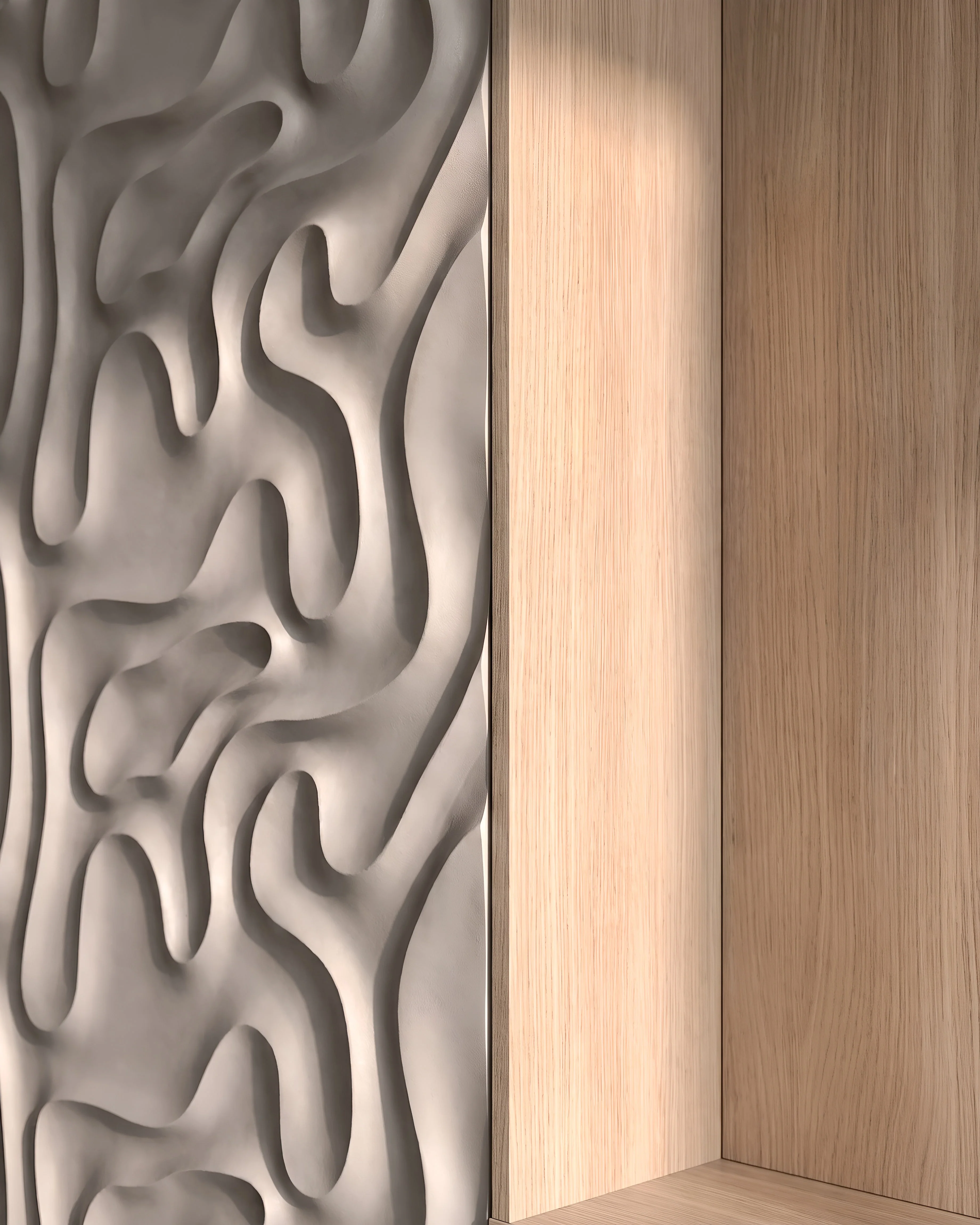 GYPSUM 3D WALL PANEL | MYSTIC 0136