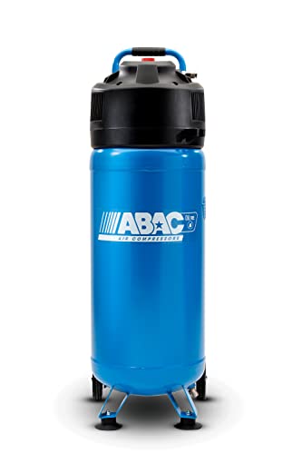 ABAC Compressore d'Aria Verticale EASE AIR 50V, Compressore Aria Oil Free, Pressione Massima 10 Bar, Potenza 2 Hp, Serbatoio 50 Litri, Rumorosità 97 dB (A) : Amazon.it: Fai da te