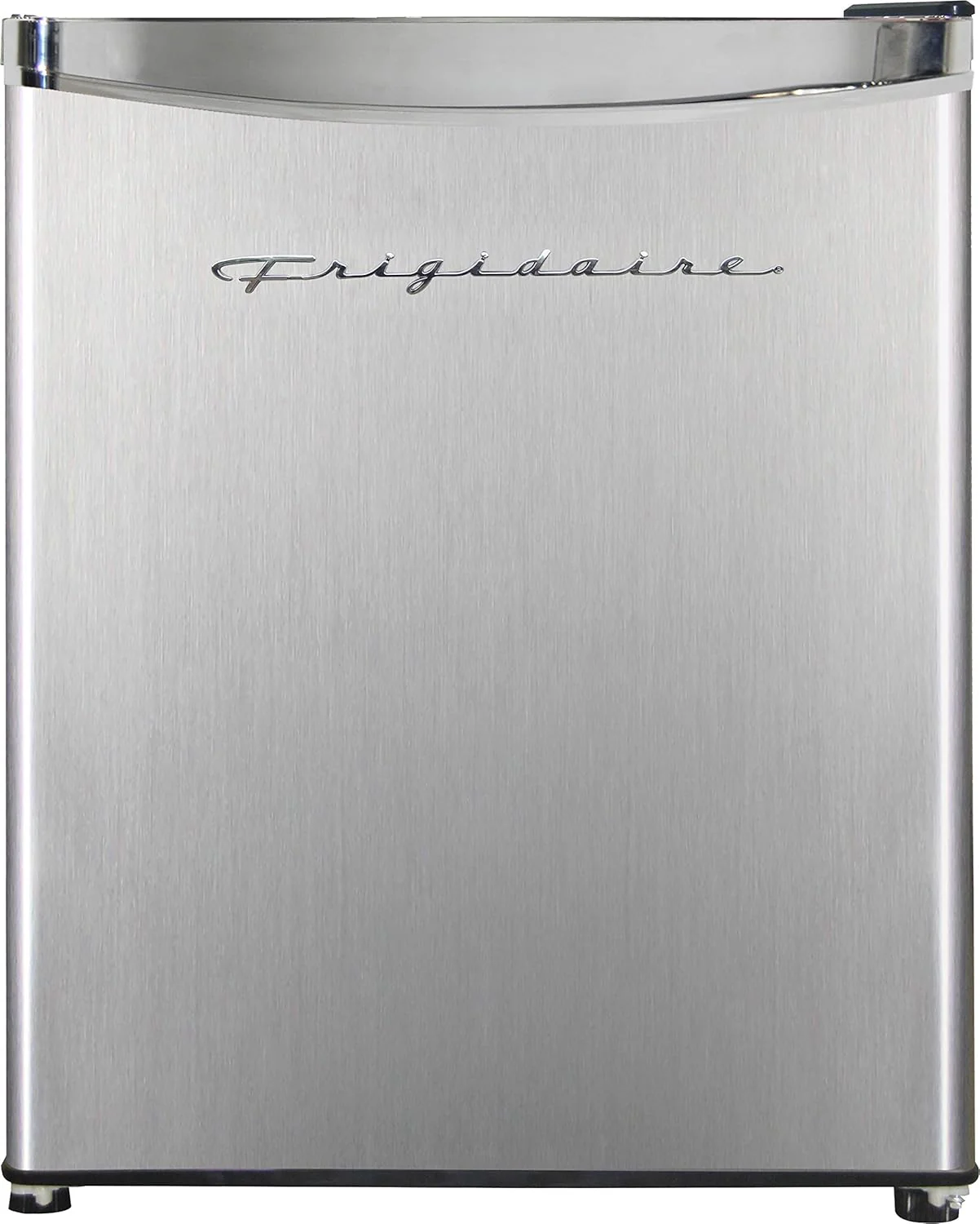 Frigidaire Upright Freezer, 6.5 cu. ft., Deep Freeze, Vinyl Coated Metal with Wire Shelving, Compact for Kitchen, RV, Dorm, Cabin, and Trailer, Platinum Design Series, Silver - 21D x 23W x 56H
