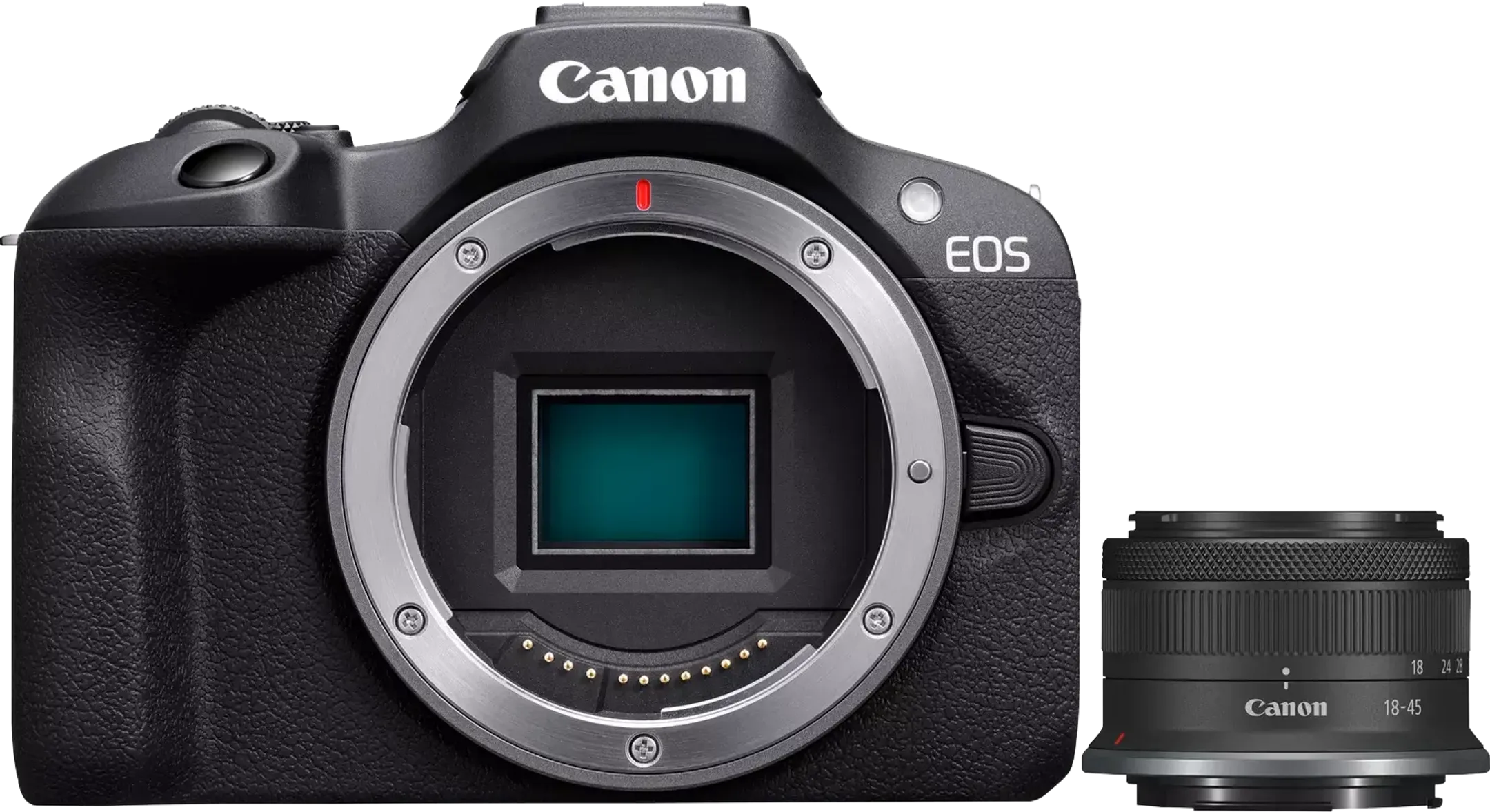Canon EOS R100 + RF-S 18-45 mm f/4.5 - 6.3 IS STM