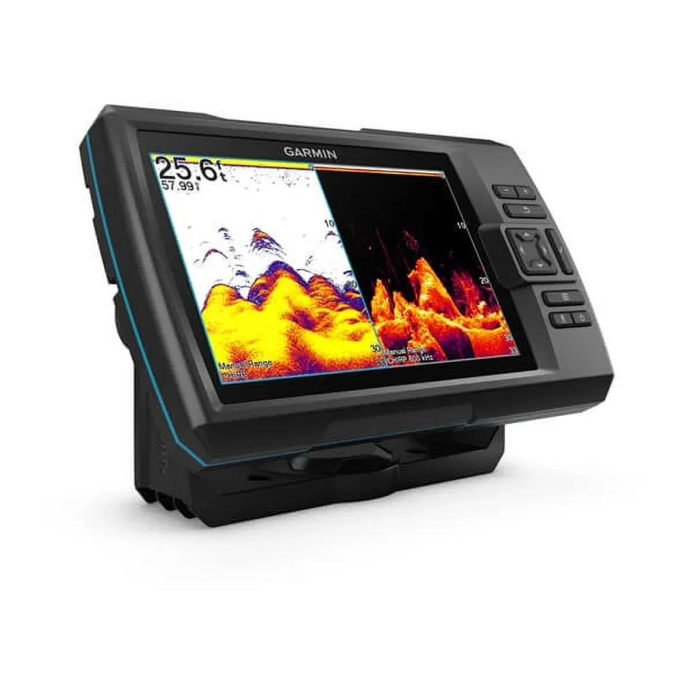 Garmin STRIKER Vivid 7cv, Easy-to-Use 7-inch Color Fishfinder and Sonar Transducer, Vivid Scanning Sonar Color Palettes