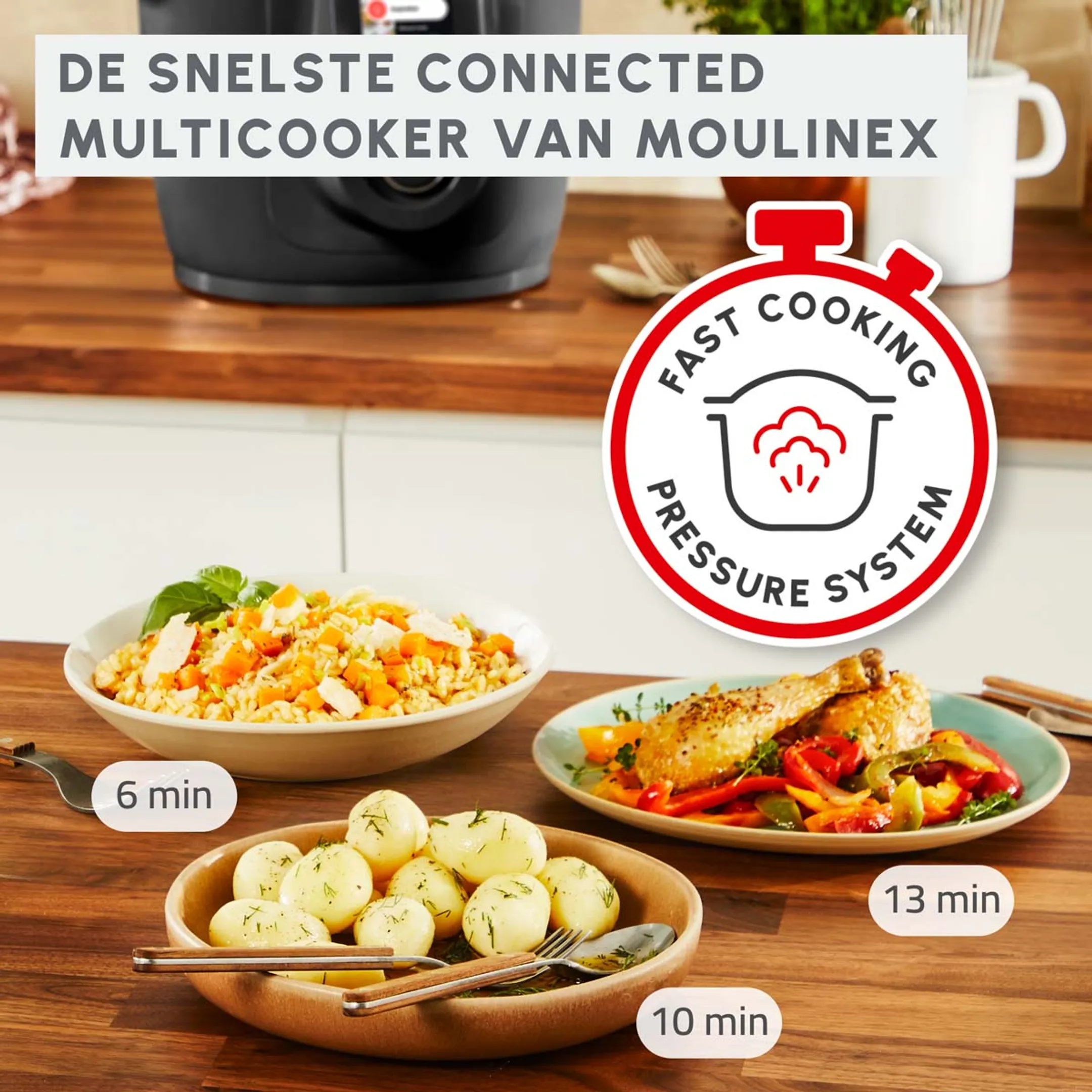 Moulinex Multicooker Cookeo 9-in-1 CE952810