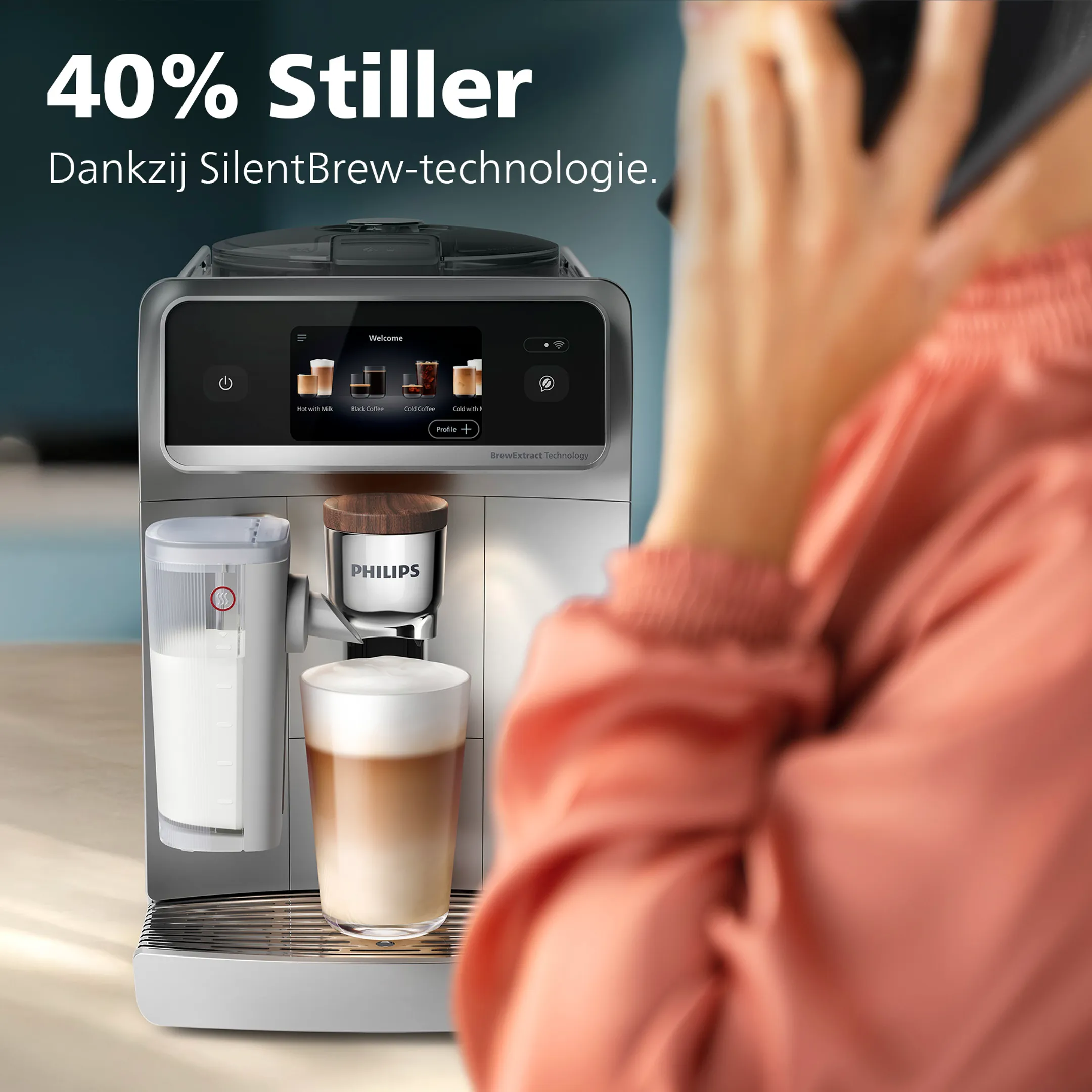 Philips Volautomatische Espressomachine Cafe Aromis 8000 Serie